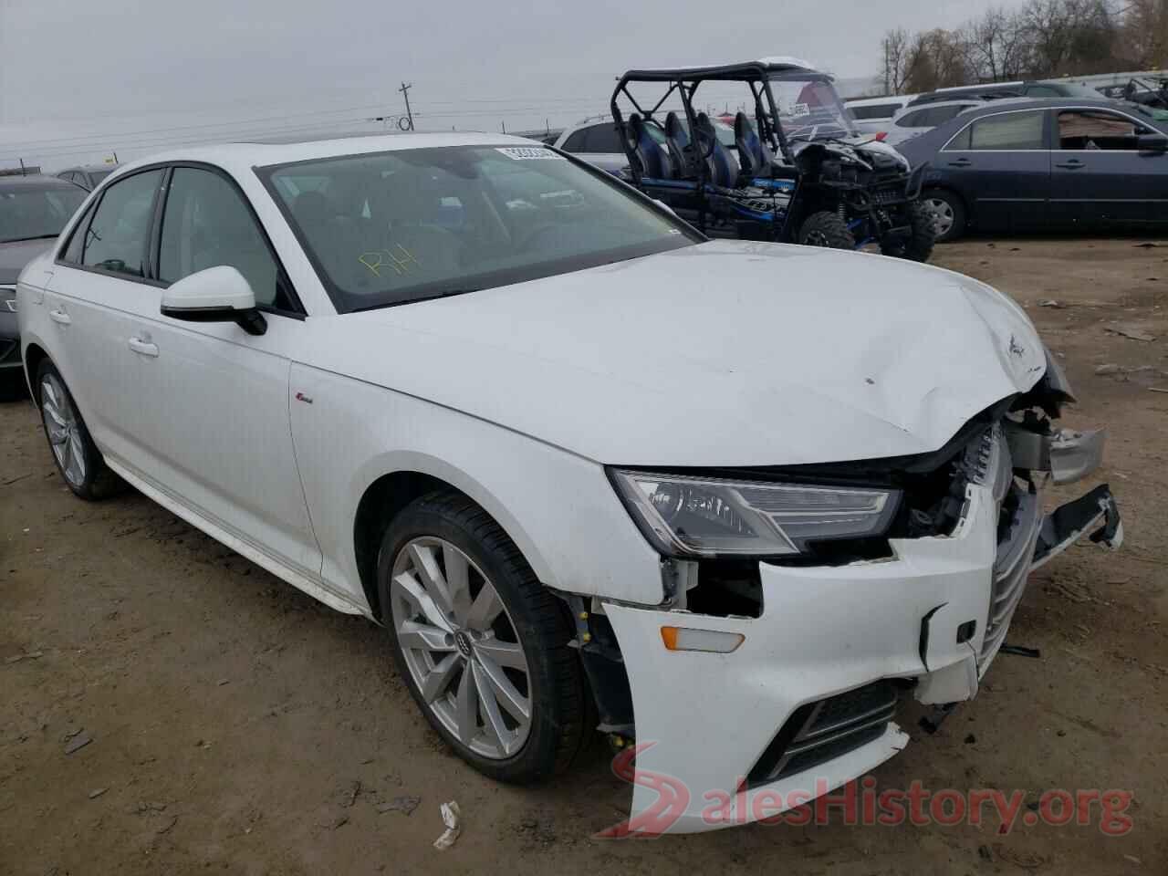 WAUDNAF44JA076736 2018 AUDI A4