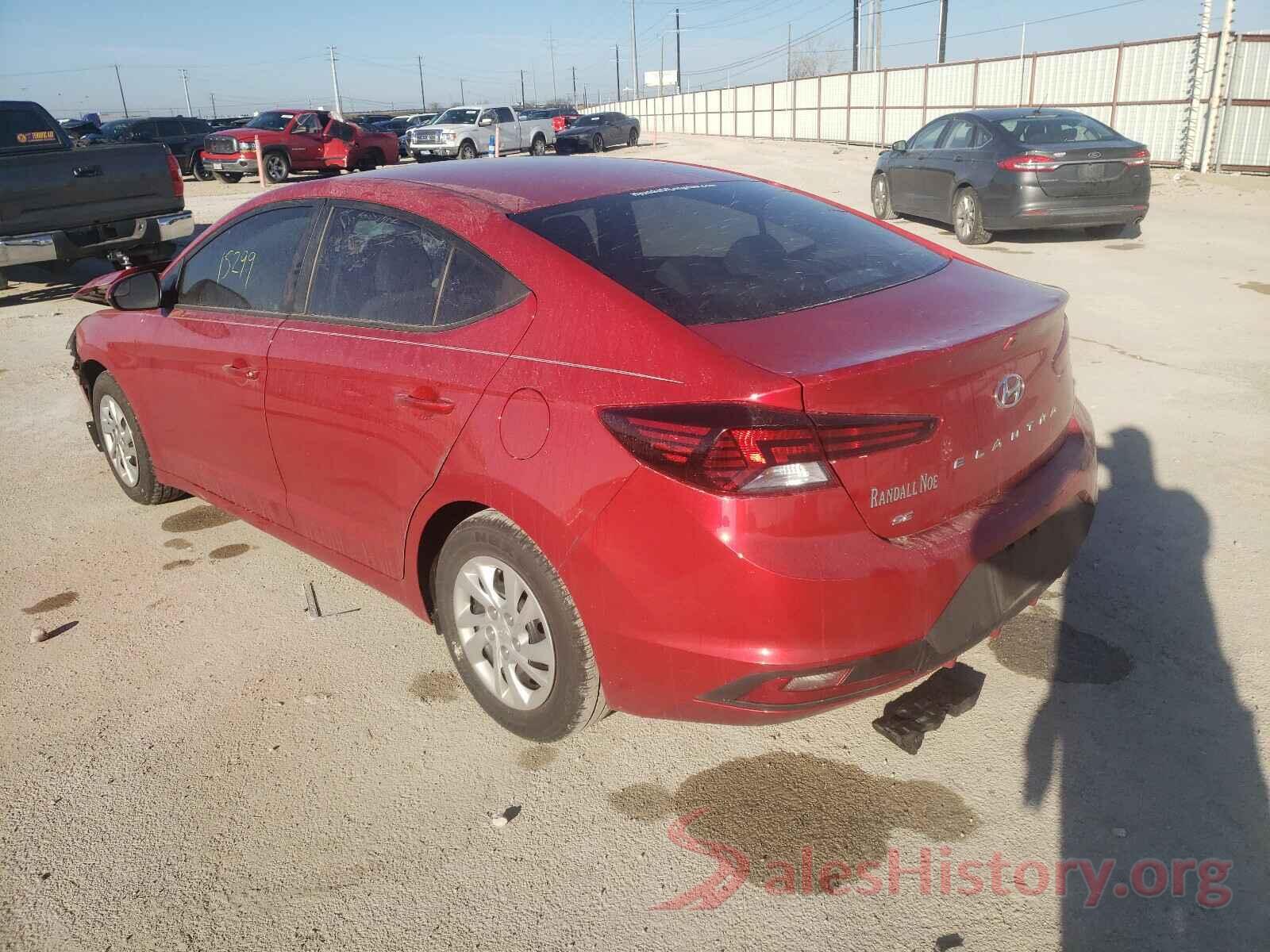 5NPD74LF5LH589557 2020 HYUNDAI ELANTRA