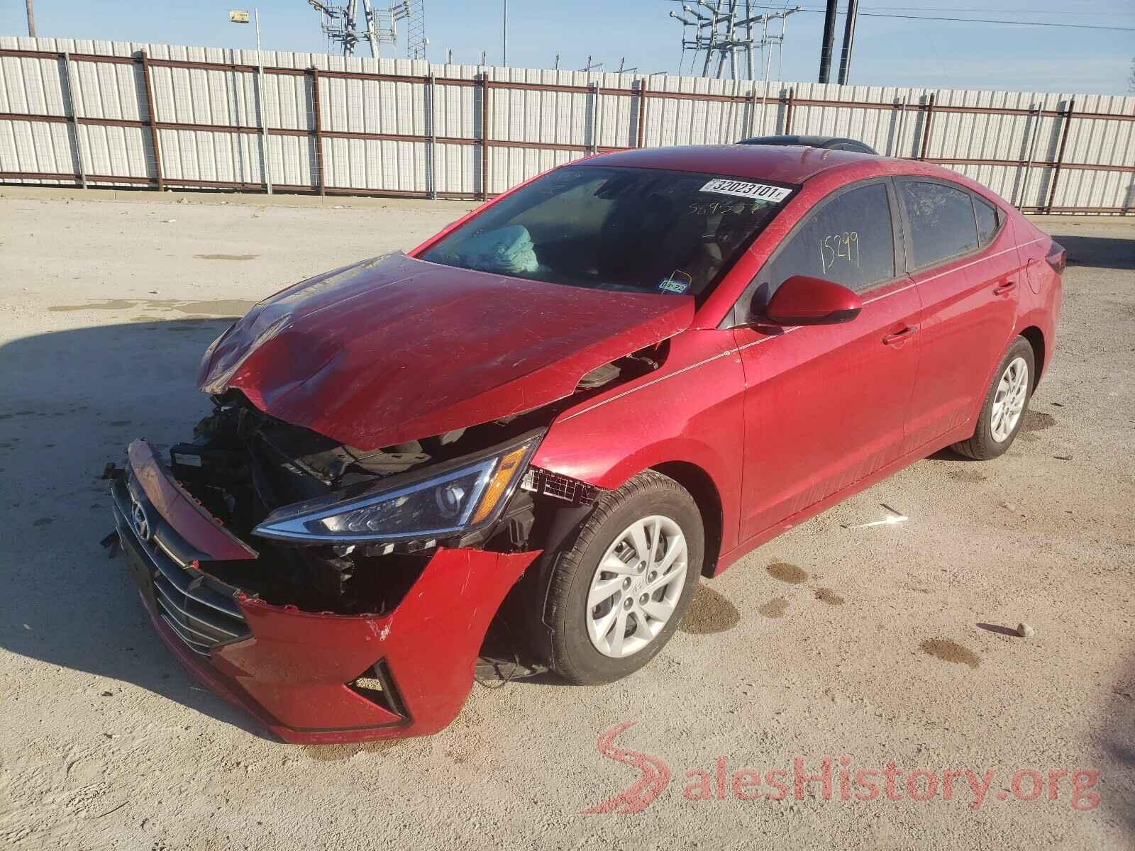 5NPD74LF5LH589557 2020 HYUNDAI ELANTRA