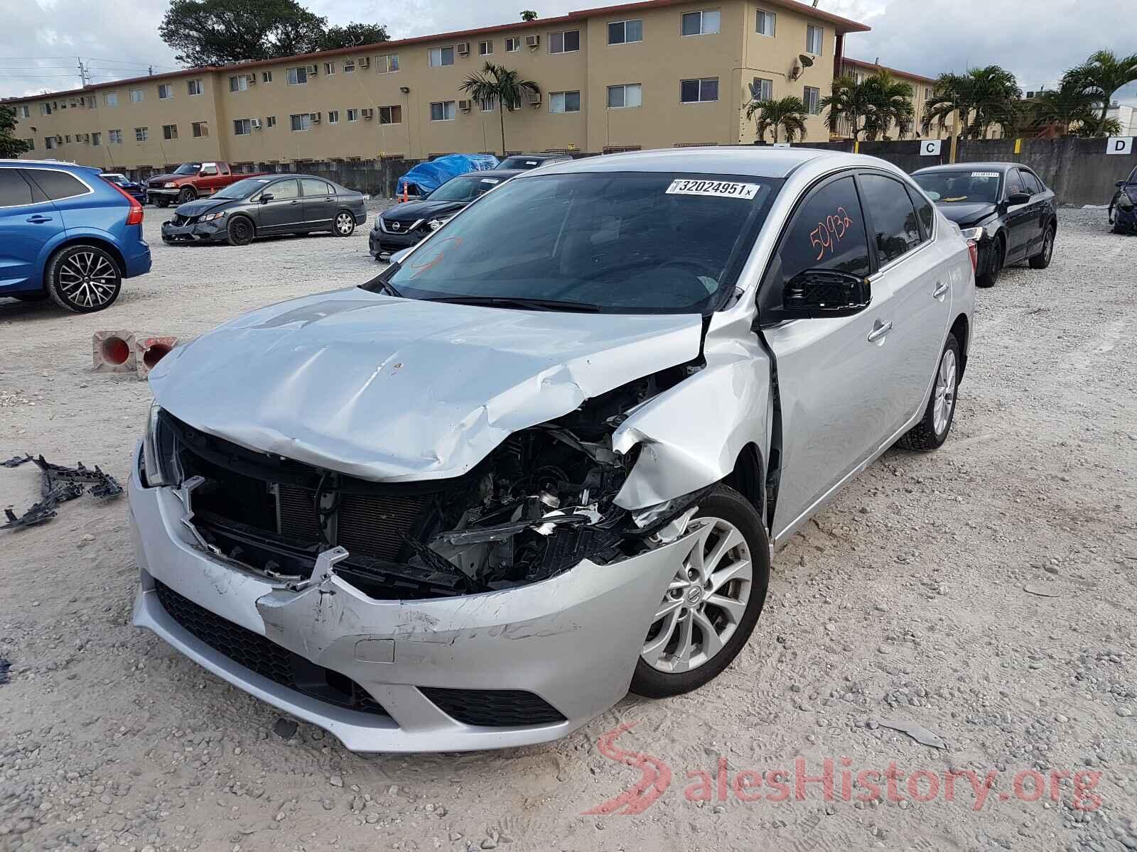 3N1AB7AP3KL614875 2019 NISSAN SENTRA