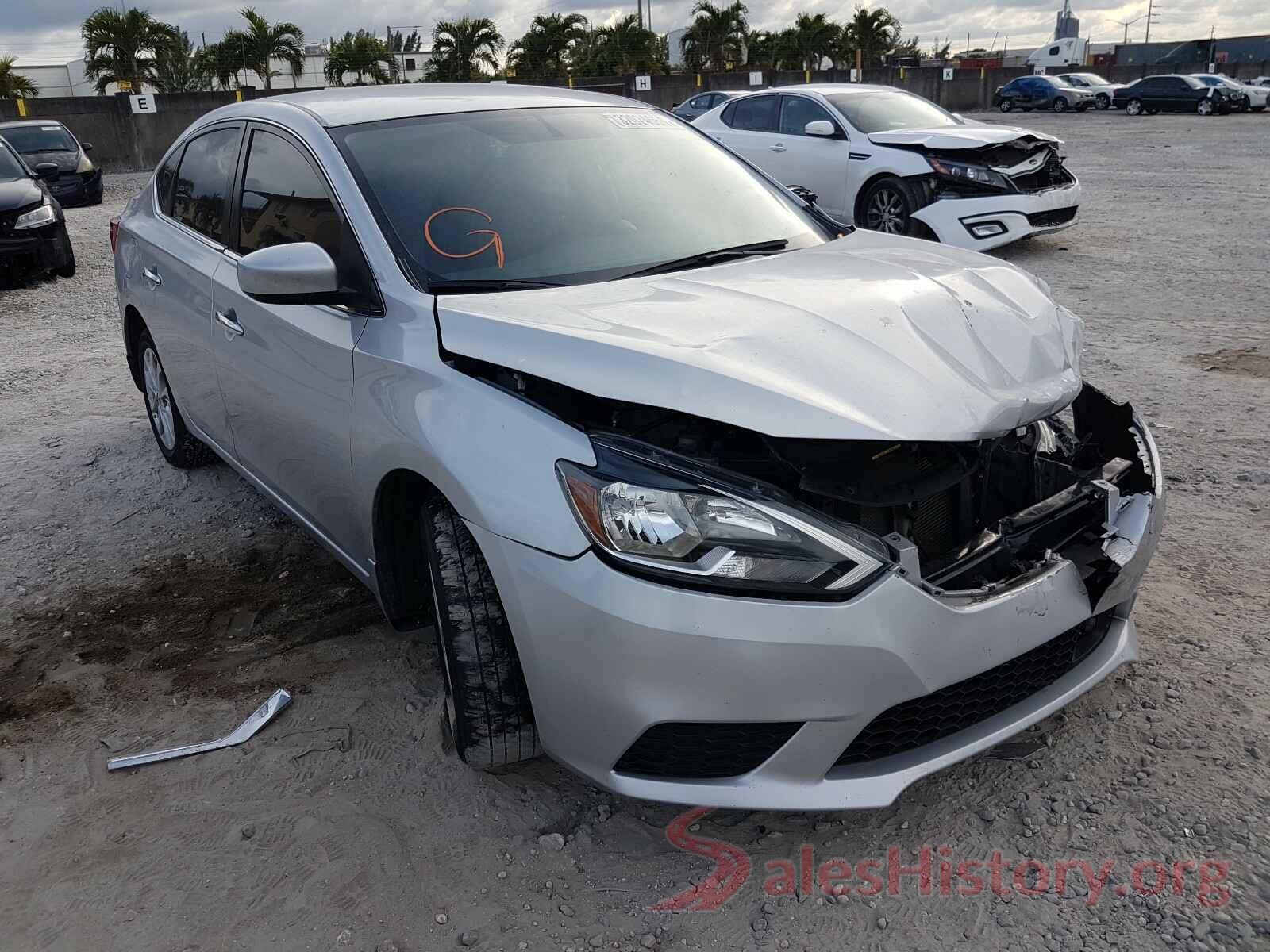 3N1AB7AP3KL614875 2019 NISSAN SENTRA