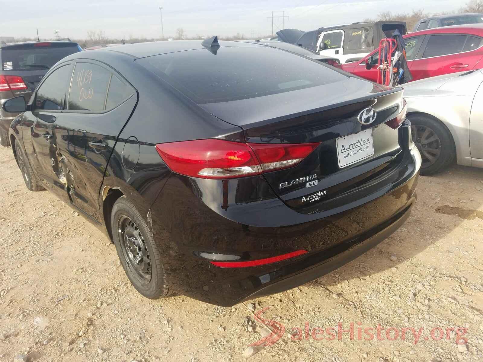 5NPD74LF9JH399077 2018 HYUNDAI ELANTRA