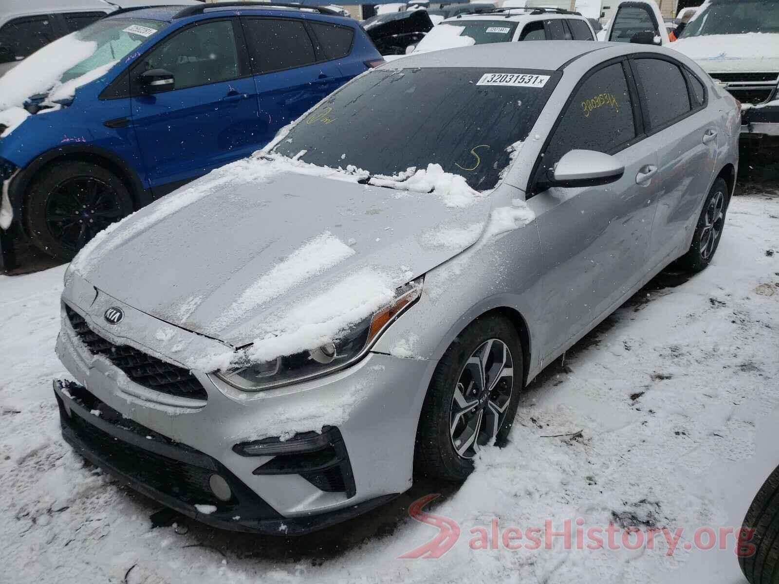 3KPF24ADXLE233179 2020 KIA FORTE