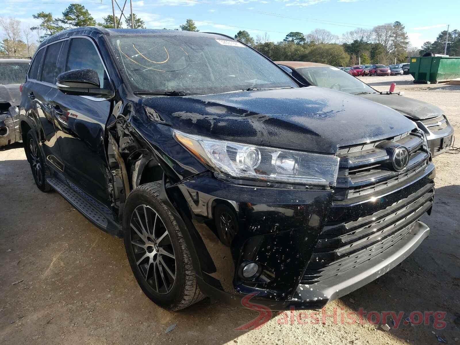 5TDKZRFH0HS510552 2017 TOYOTA HIGHLANDER