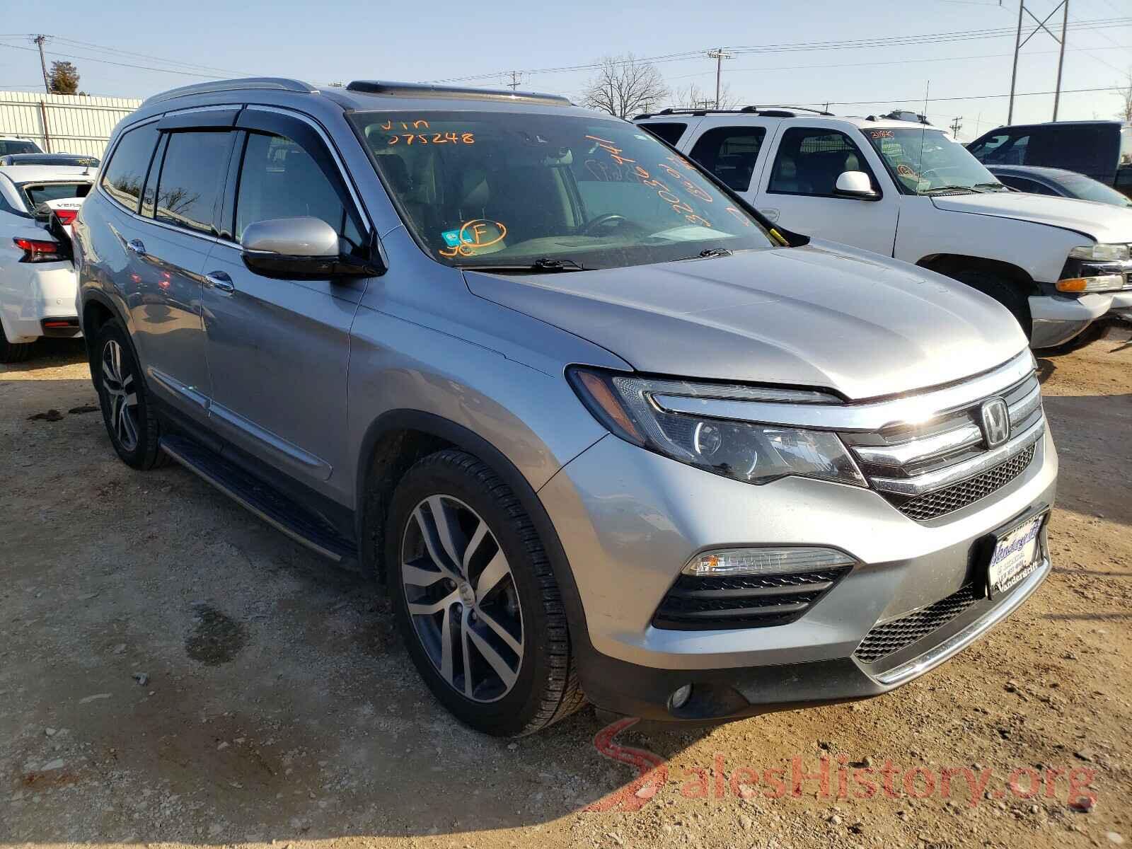 5FNYF6H07GB075248 2016 HONDA PILOT