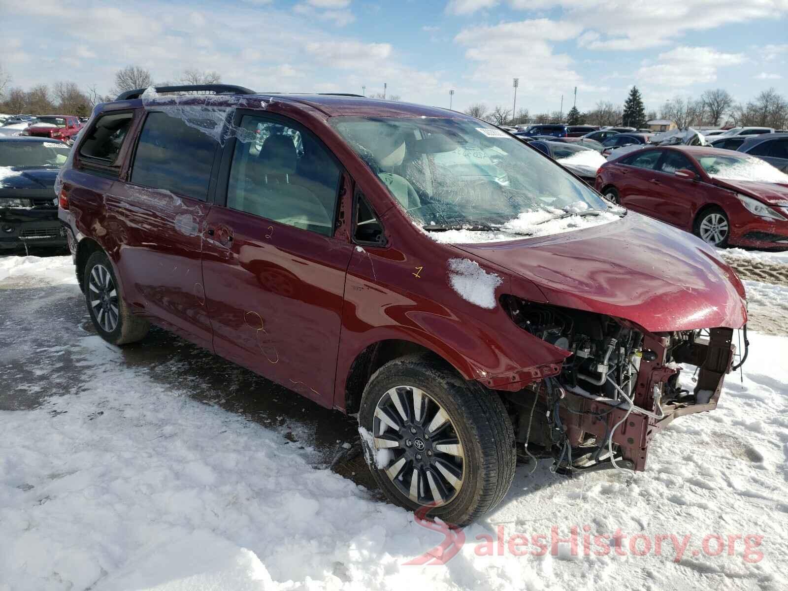 5TDJZ3DC7LS241250 2020 TOYOTA SIENNA