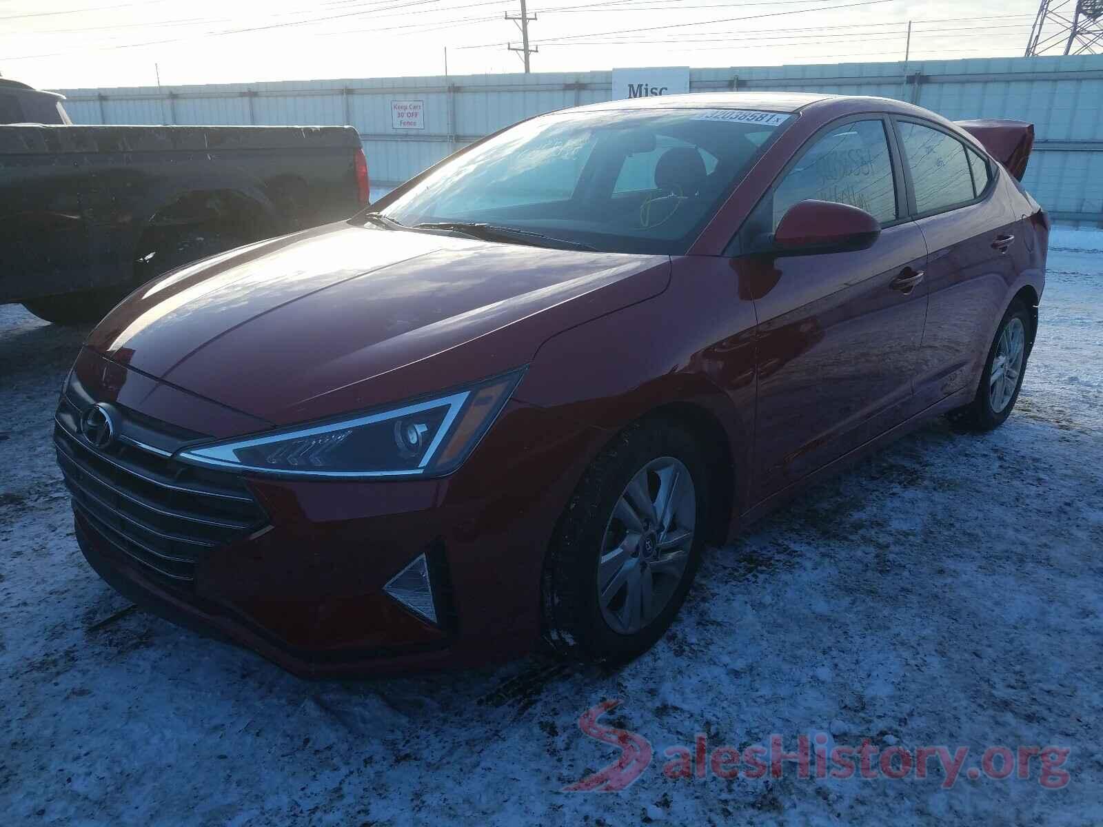 5NPD84LF2LH541480 2020 HYUNDAI ELANTRA