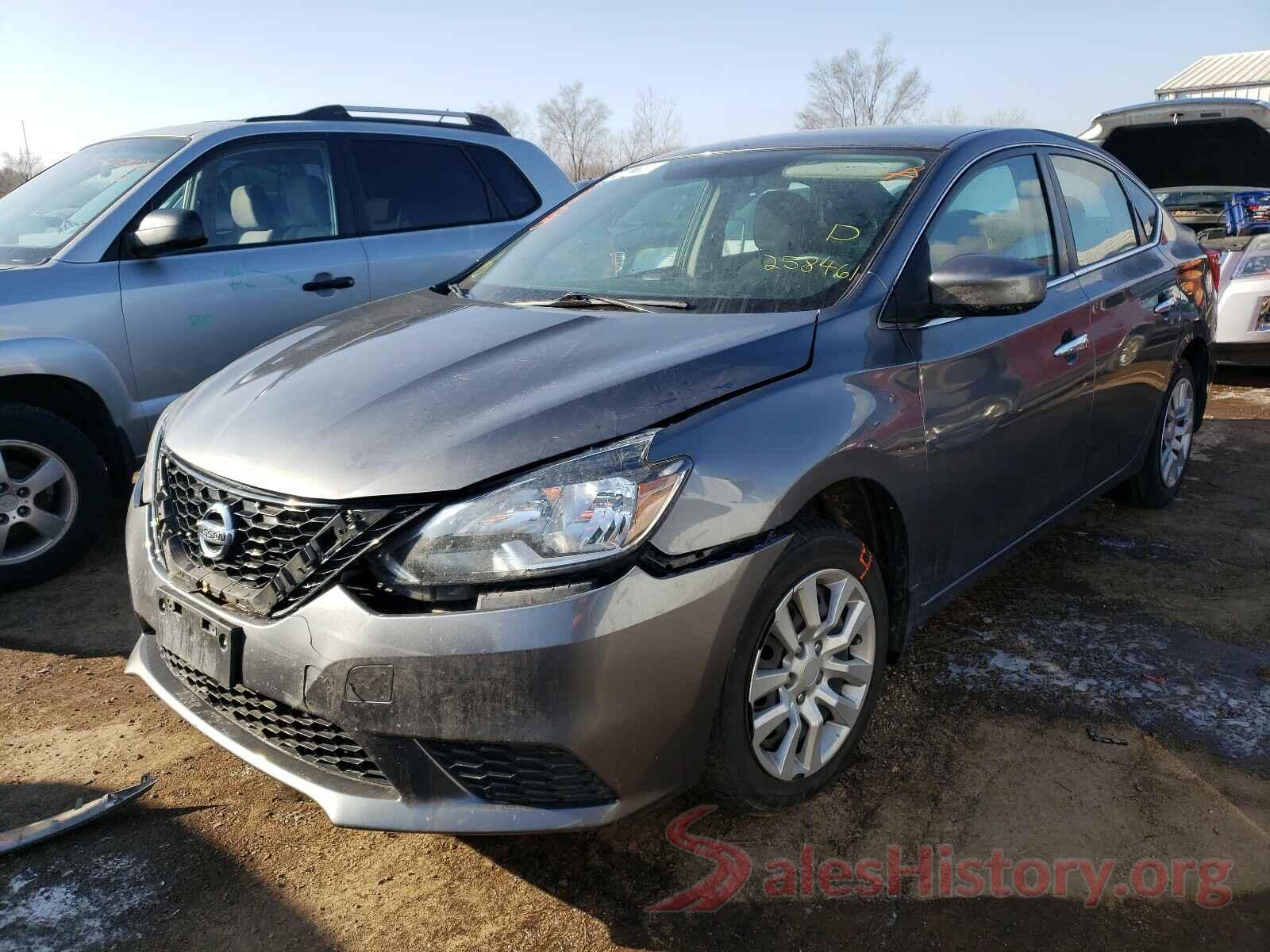 3N1AB7AP0GY258461 2016 NISSAN SENTRA