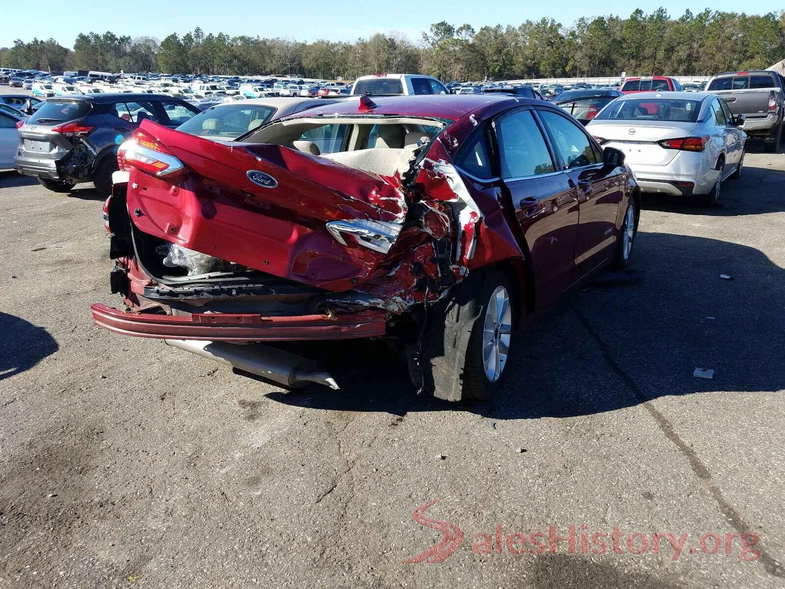 3FA6P0LU6KR205996 2019 FORD FUSION