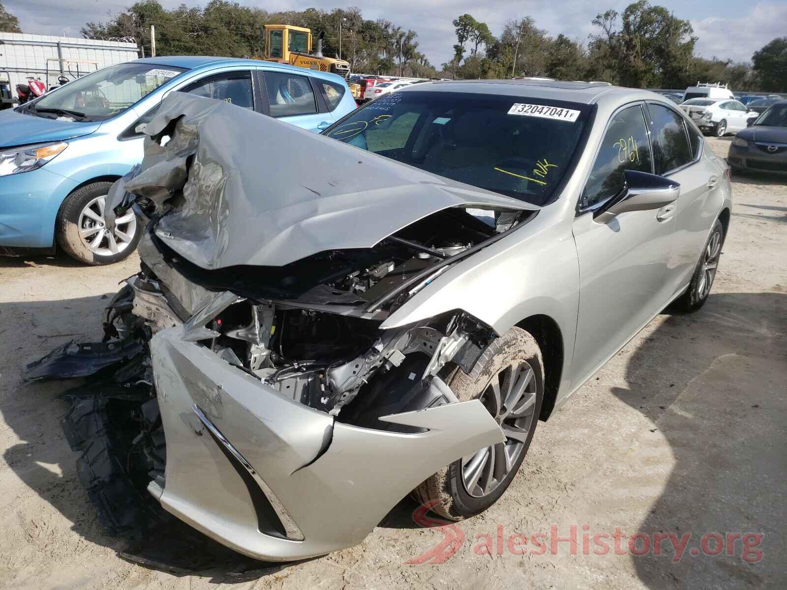 58ABZ1B11KU046608 2019 LEXUS ES350