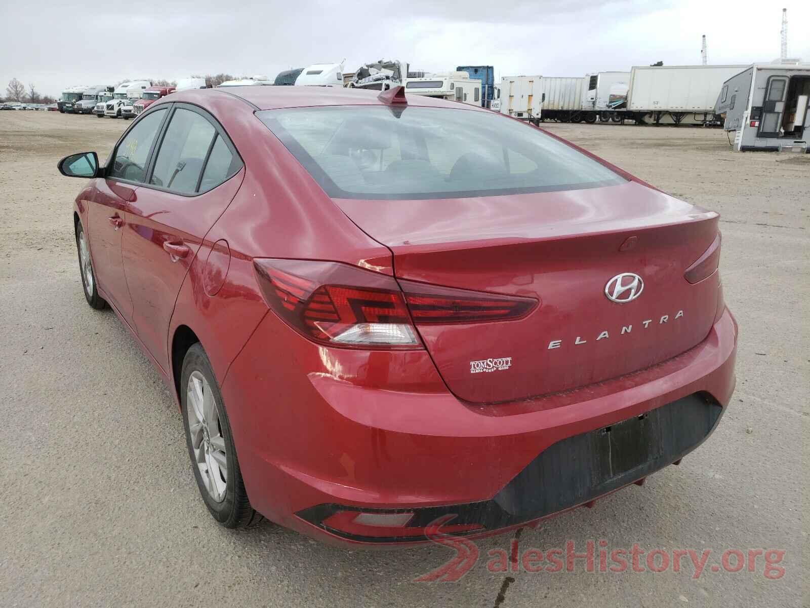 KMHD84LFXKU769436 2019 HYUNDAI ELANTRA