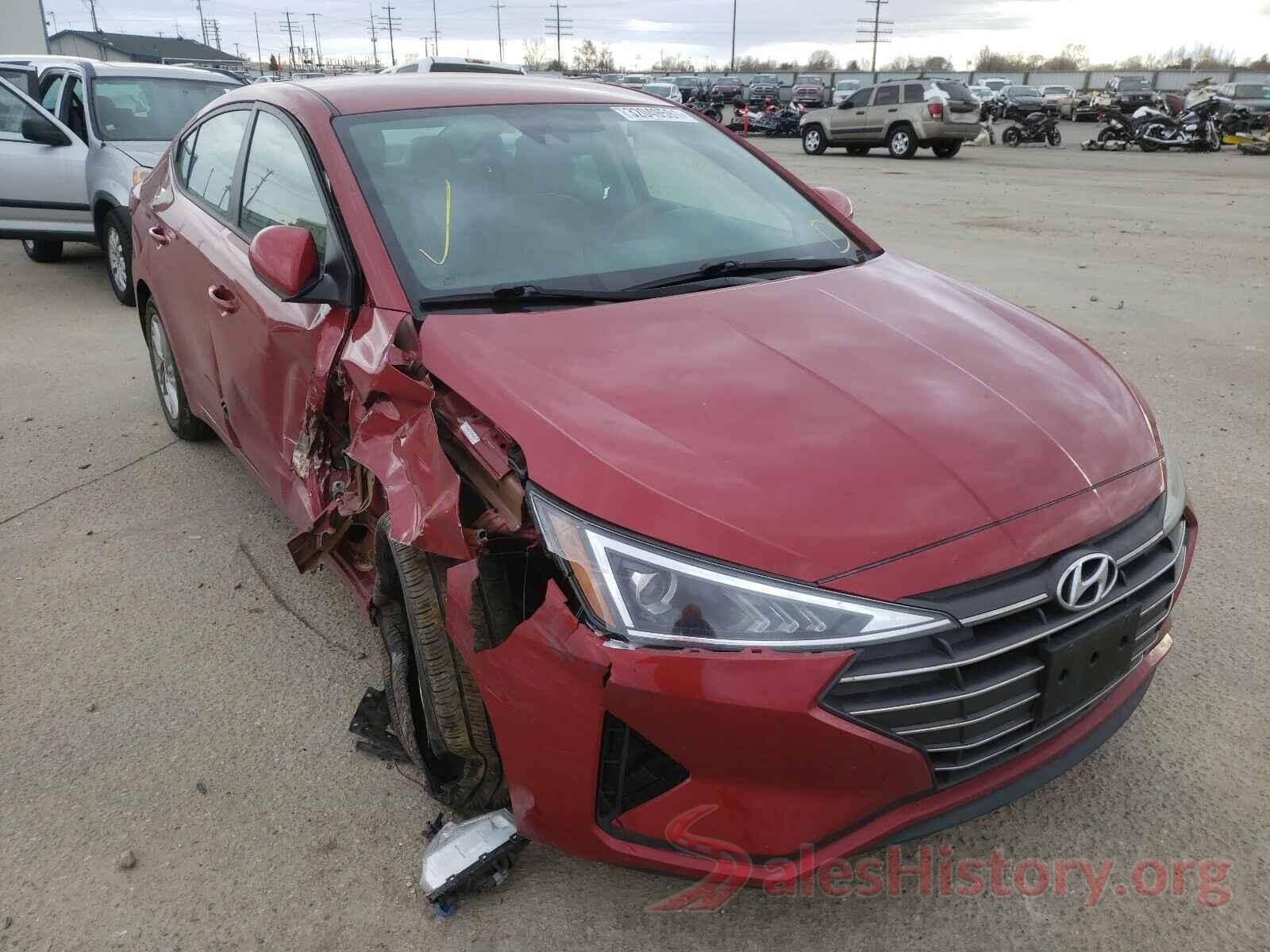 KMHD84LFXKU769436 2019 HYUNDAI ELANTRA