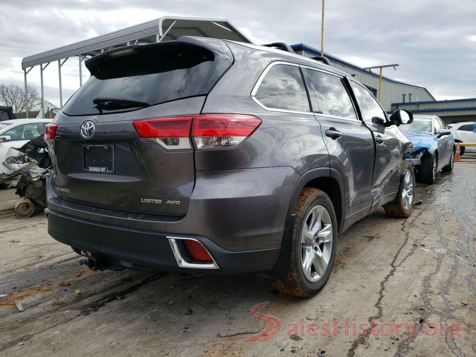 5TDDZRFH6KS921647 2019 TOYOTA HIGHLANDER