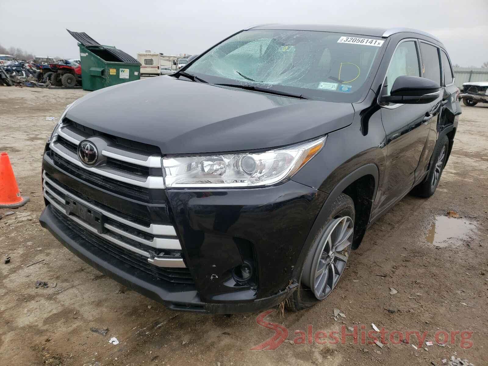 5TDJZRFH6KS581791 2019 TOYOTA HIGHLANDER