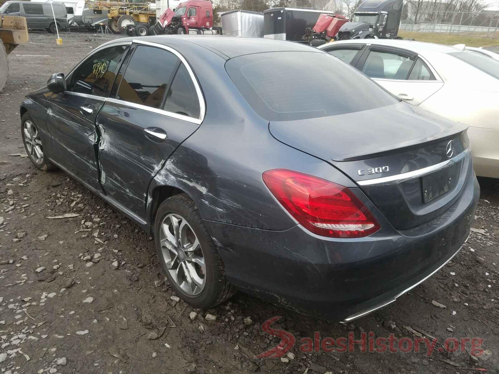 55SWF4KBXGU114192 2016 MERCEDES-BENZ C CLASS