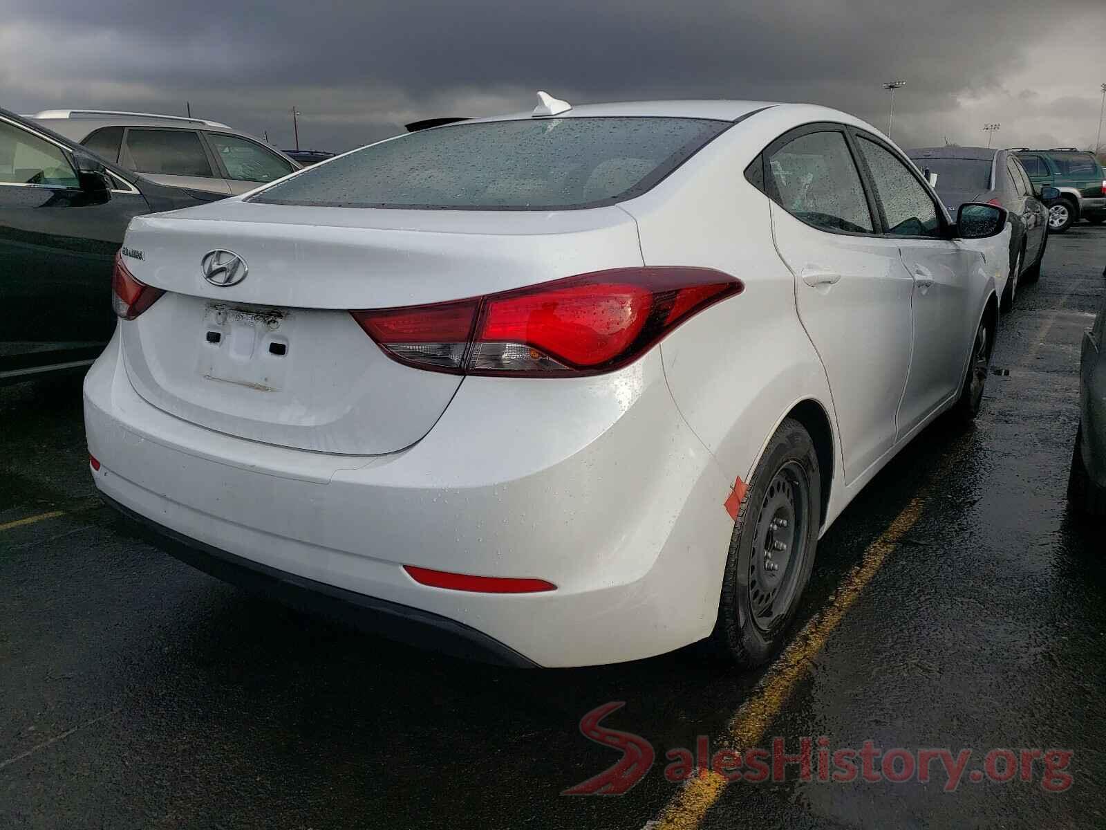 5NPDH4AE9GH780508 2016 HYUNDAI ELANTRA