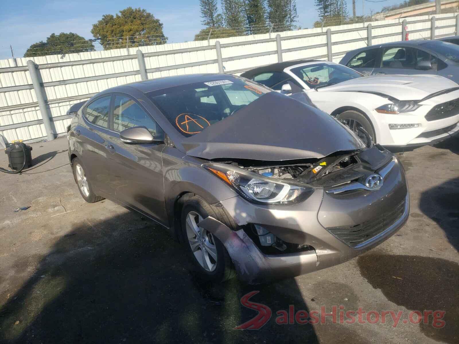 5NPDH4AE5GH668000 2016 HYUNDAI ELANTRA