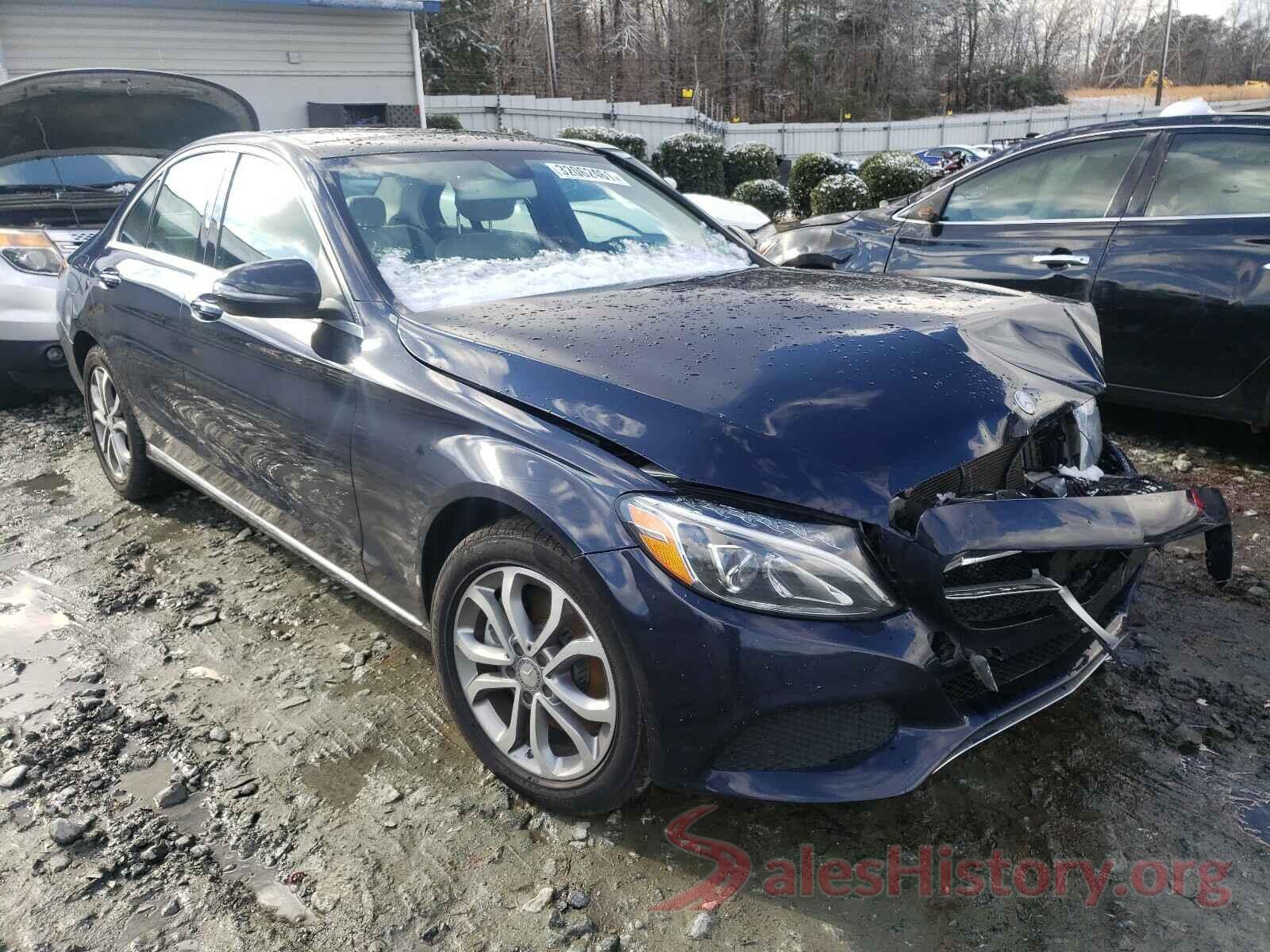 55SWF4KB3GU097445 2016 MERCEDES-BENZ C CLASS