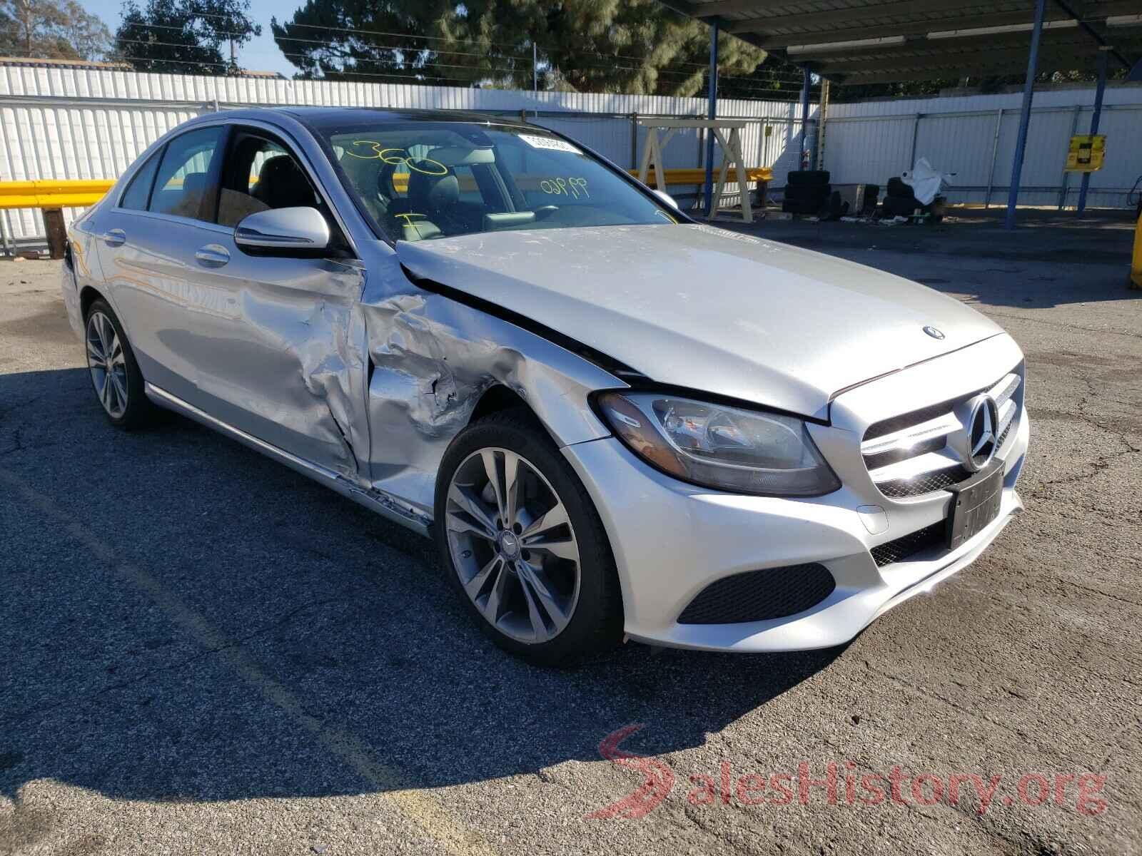 55SWF4JB1GU163475 2016 MERCEDES-BENZ C CLASS