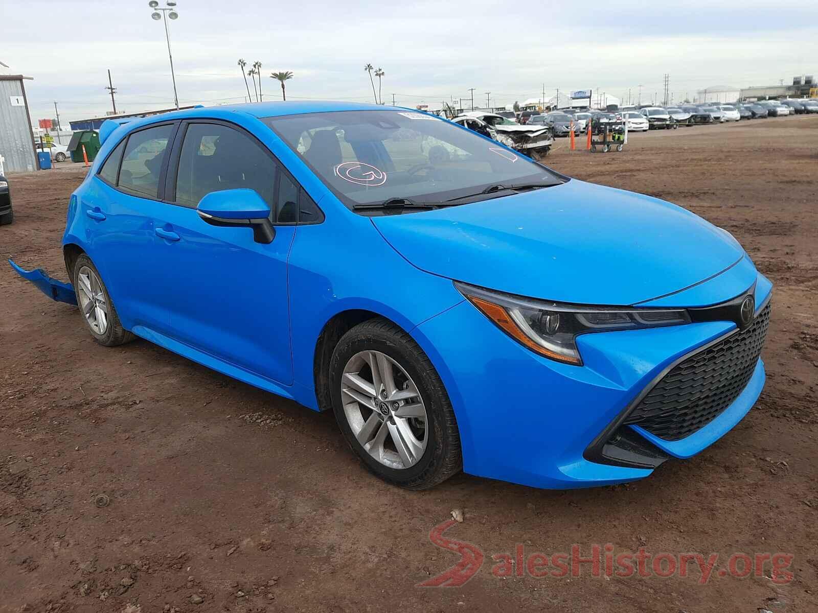 JTNK4RBE4K3005077 2019 TOYOTA COROLLA