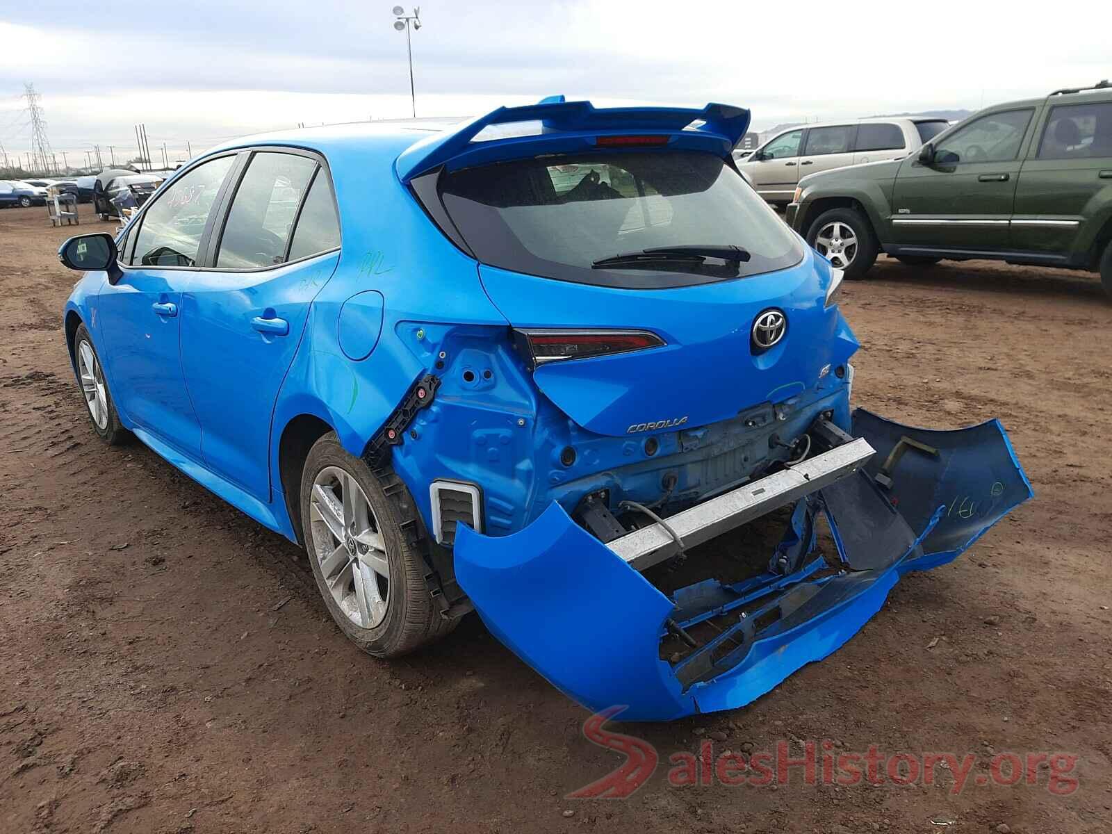 JTNK4RBE4K3005077 2019 TOYOTA COROLLA