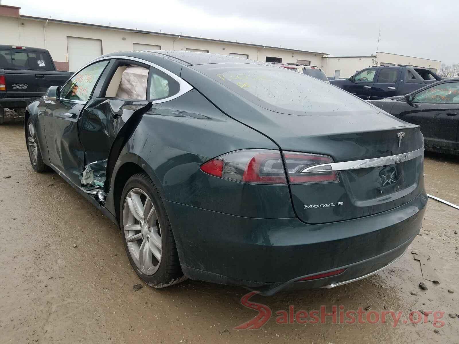 5YJSA1H12EFP36018 2014 TESLA MODEL S