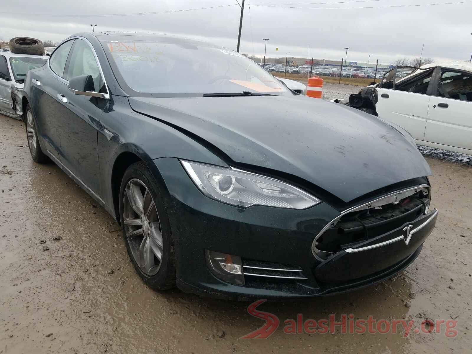 5YJSA1H12EFP36018 2014 TESLA MODEL S