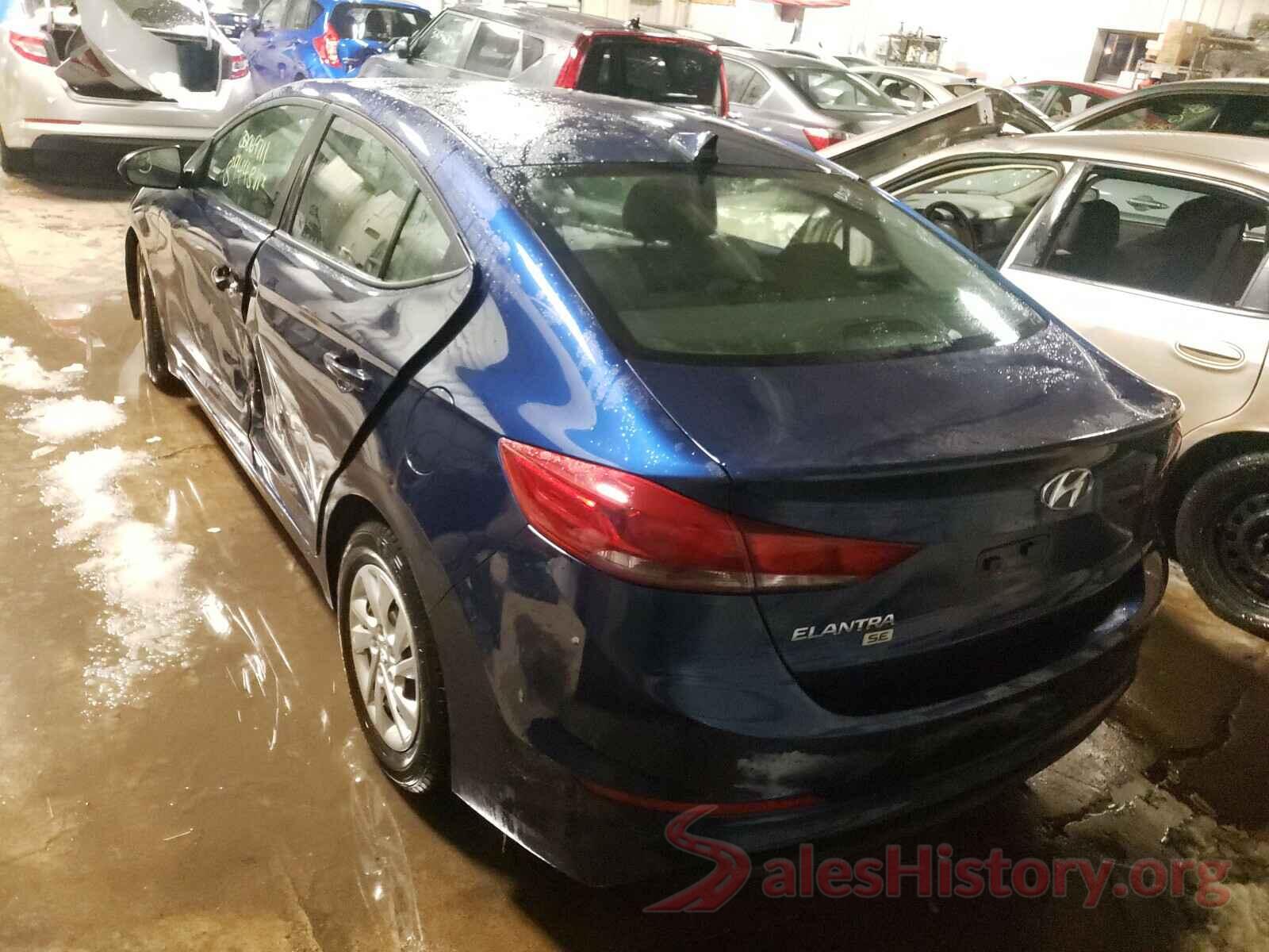 5NPD74LF5HH099742 2017 HYUNDAI ELANTRA