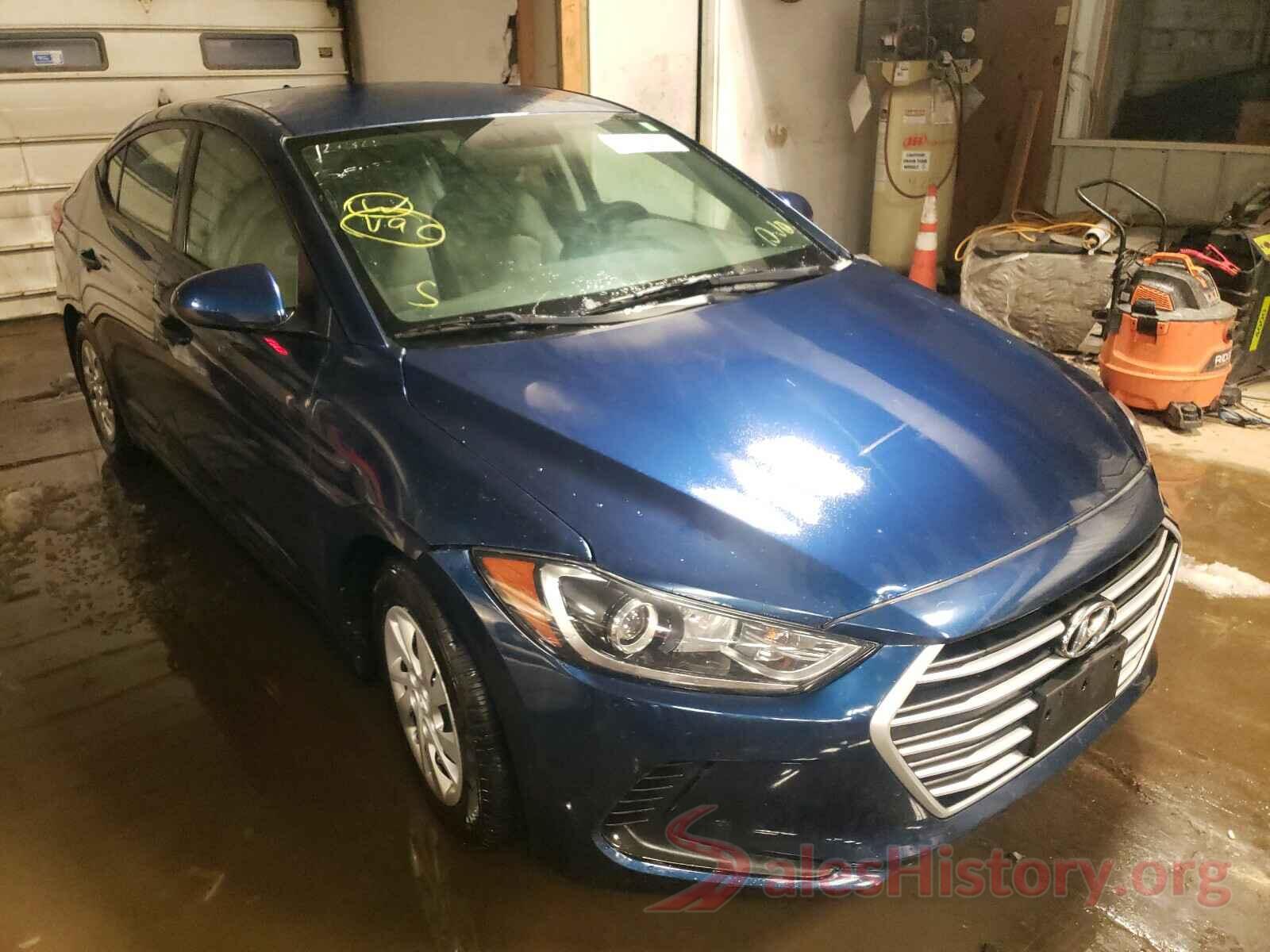 5NPD74LF5HH099742 2017 HYUNDAI ELANTRA