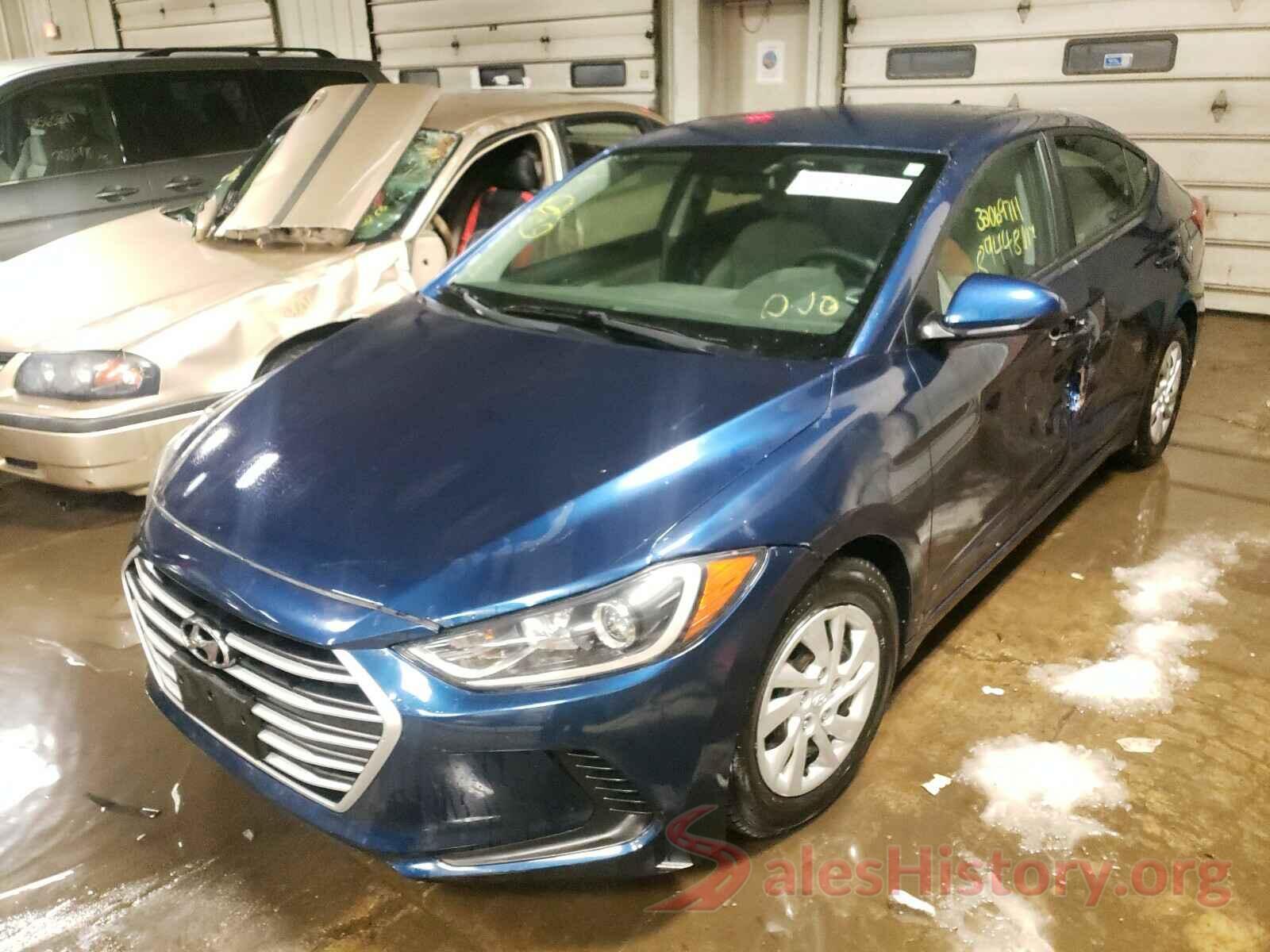 5NPD74LF5HH099742 2017 HYUNDAI ELANTRA