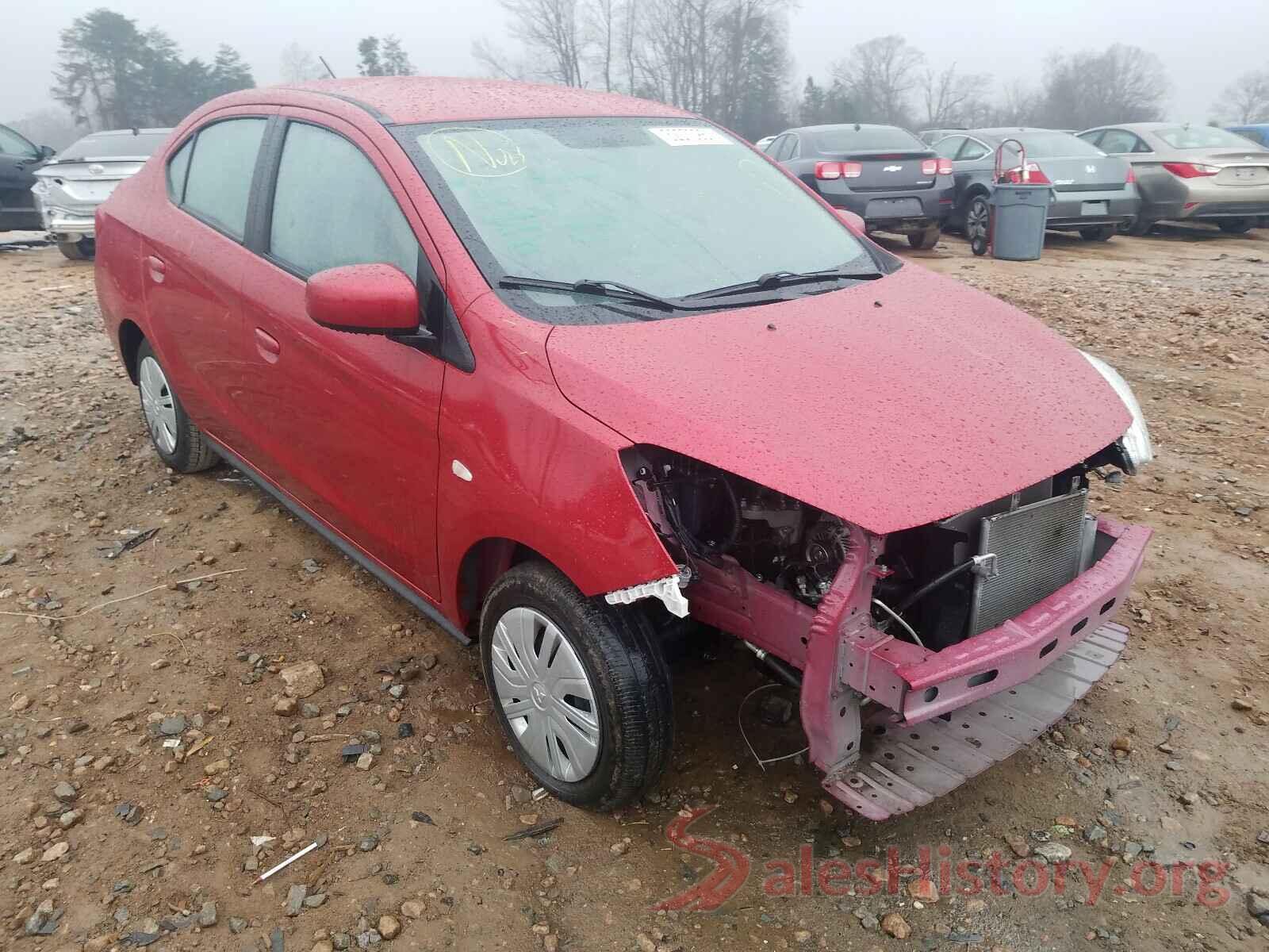 ML32F3FJ7KHF10428 2019 MITSUBISHI MIRAGE