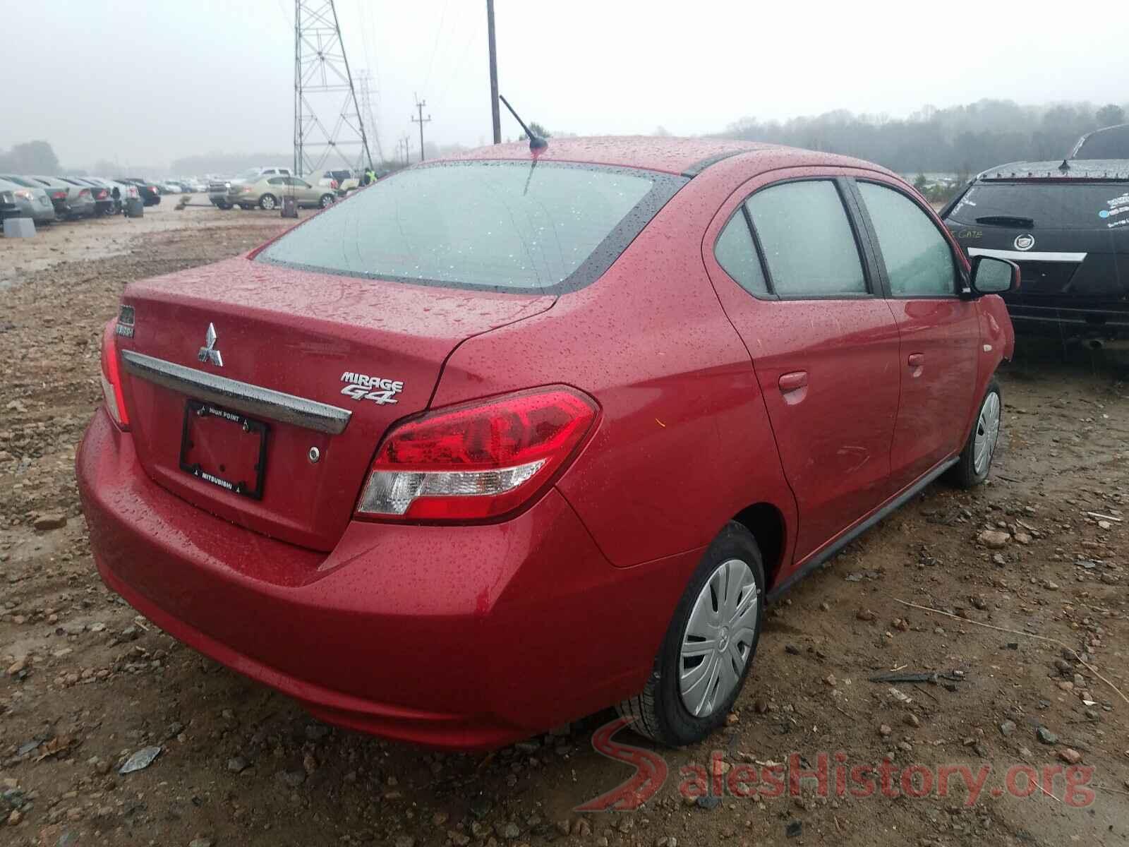 ML32F3FJ7KHF10428 2019 MITSUBISHI MIRAGE