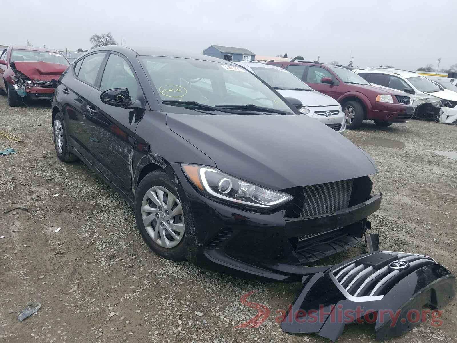 KMHD74LF4JU452172 2018 HYUNDAI ELANTRA