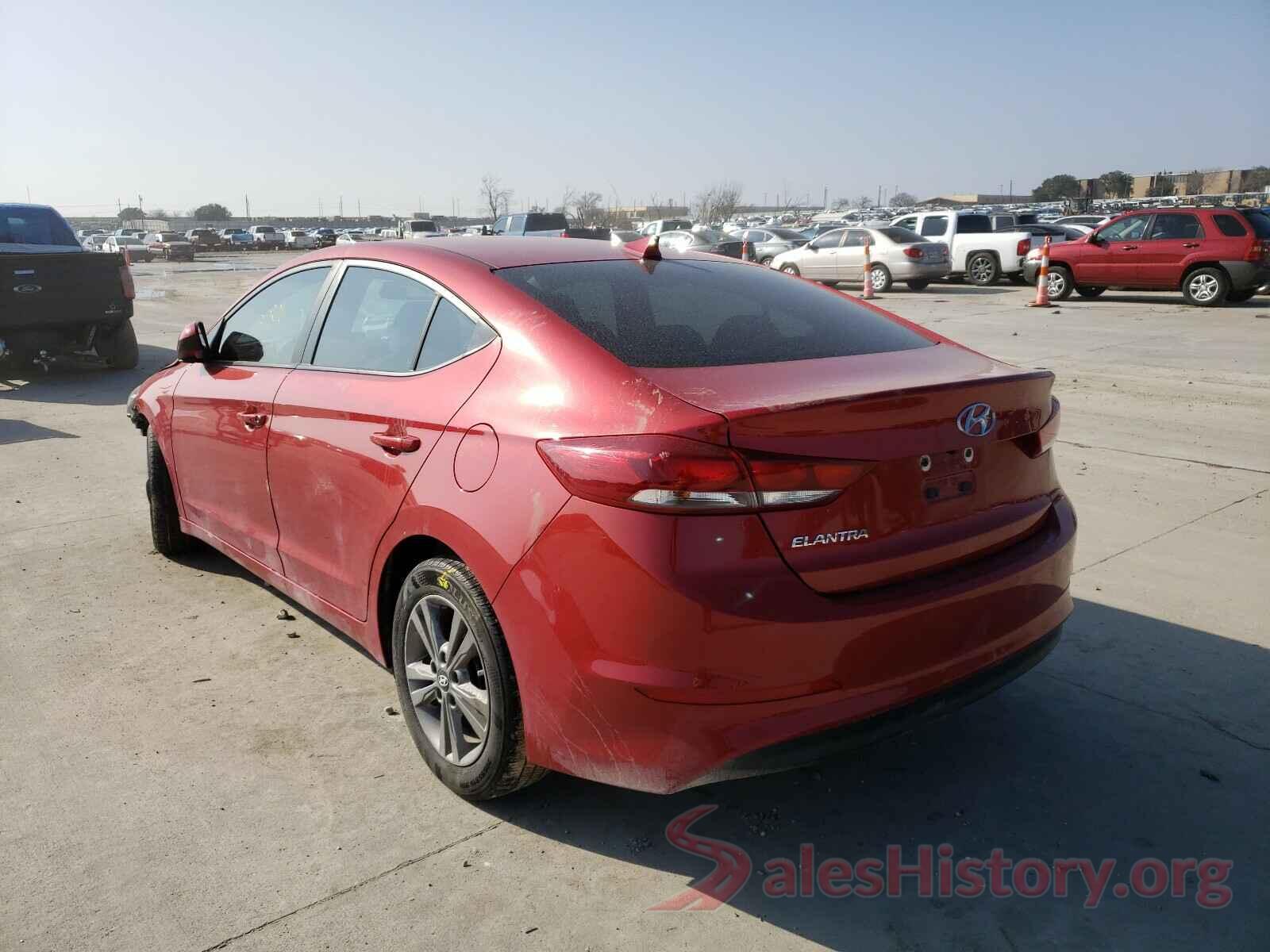 5NPD84LF5JH294551 2018 HYUNDAI ELANTRA