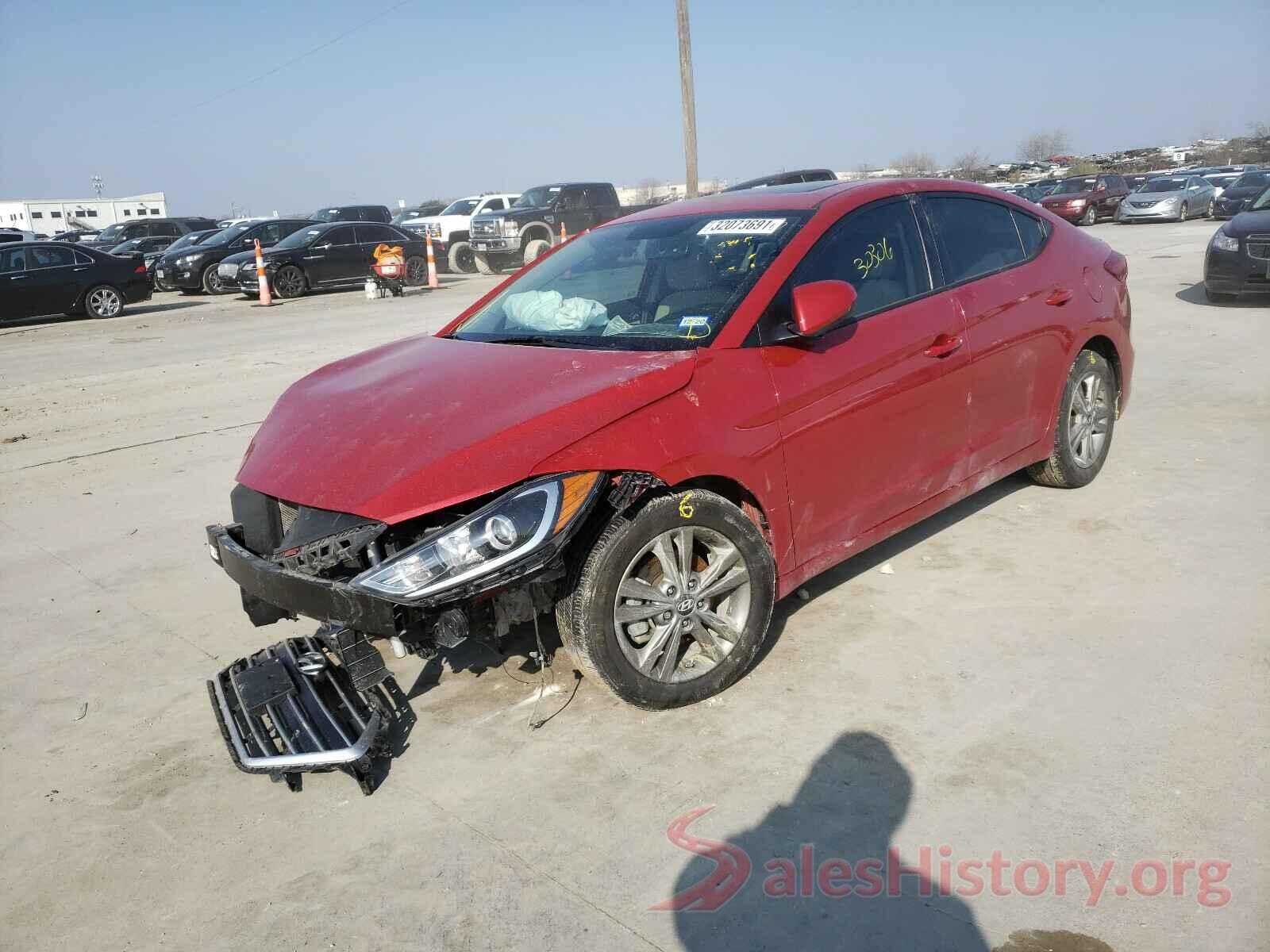 5NPD84LF5JH294551 2018 HYUNDAI ELANTRA