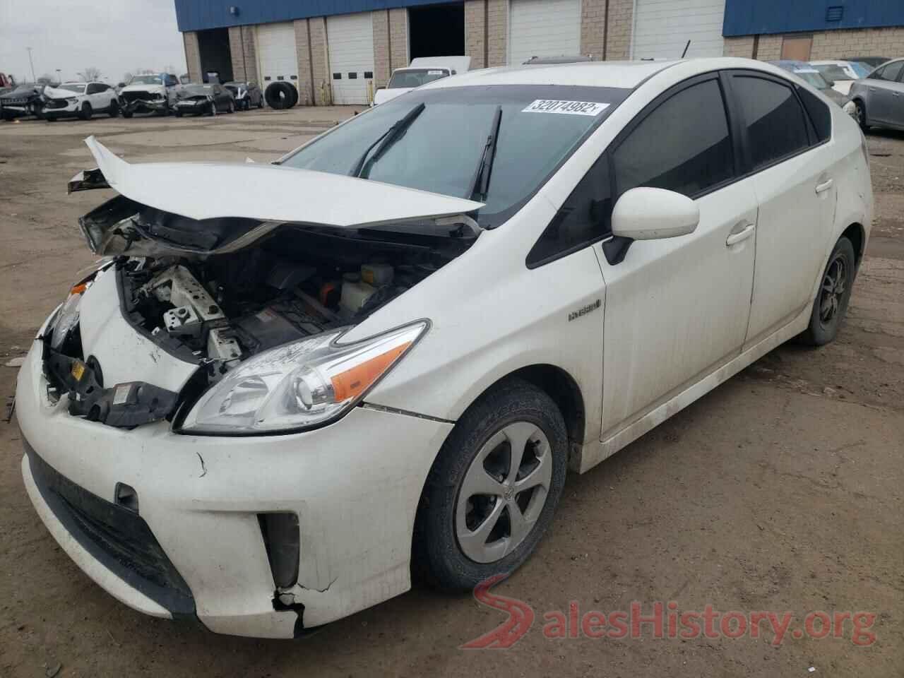 JTDKN3DU5F0453032 2015 TOYOTA PRIUS