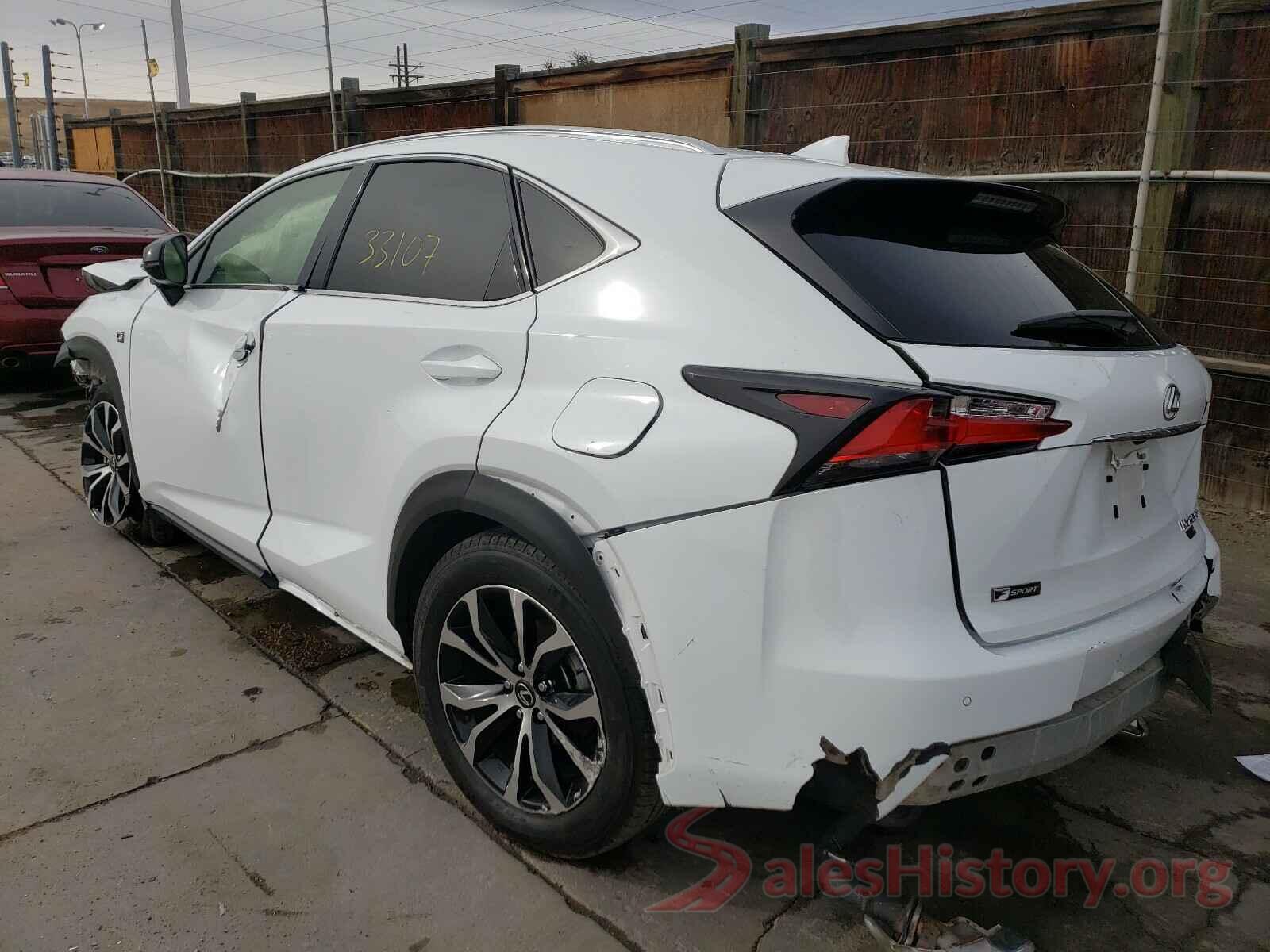 JTJBARBZ5H2140600 2017 LEXUS NX