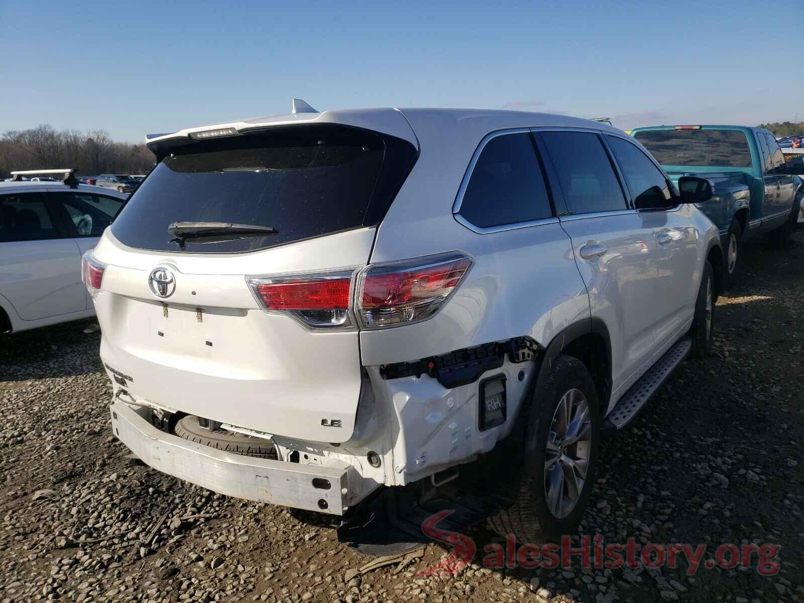 5TDZKRFH0GS181515 2016 TOYOTA HIGHLANDER