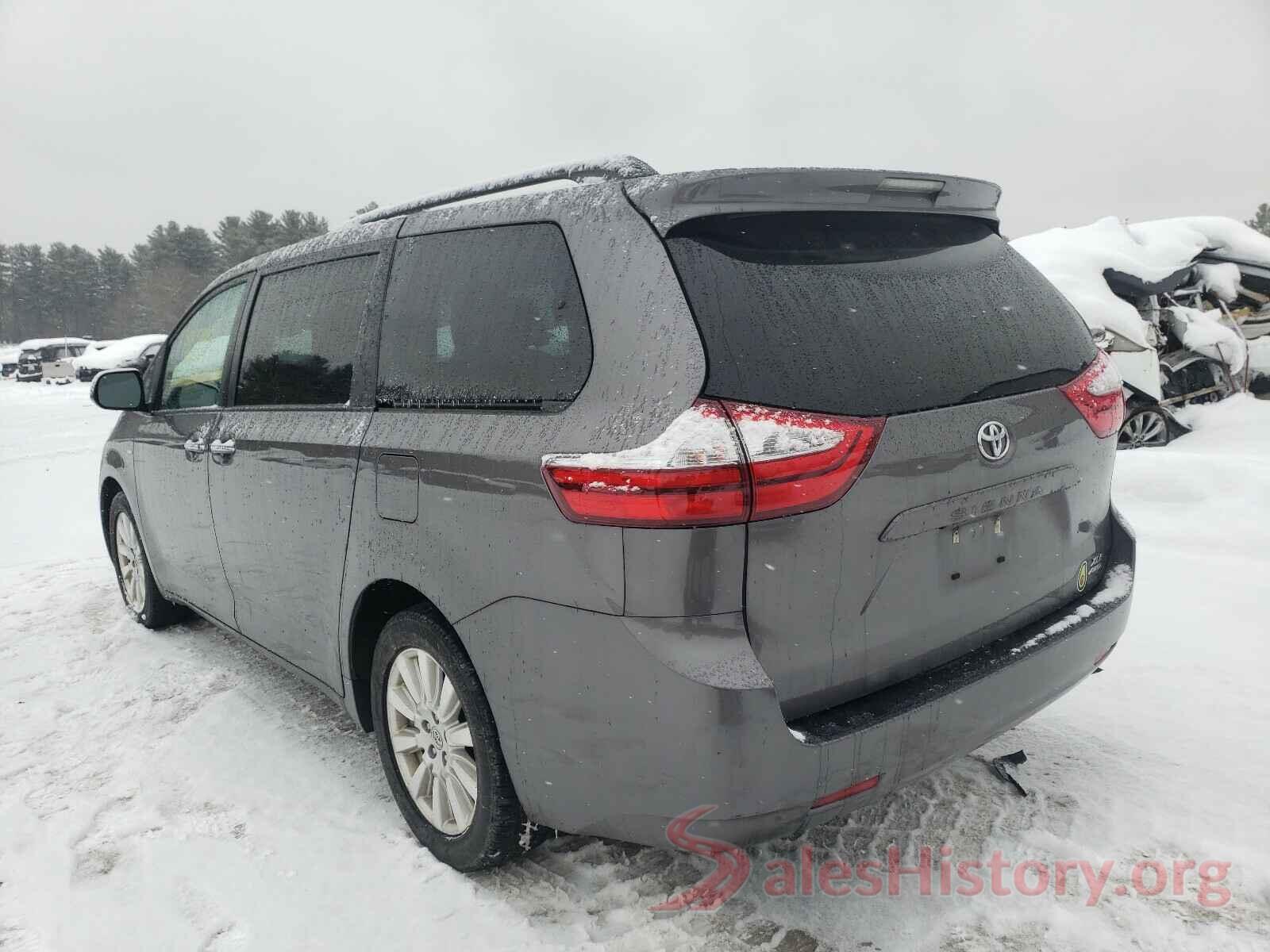 5TDDZ3DC2HS178319 2017 TOYOTA SIENNA