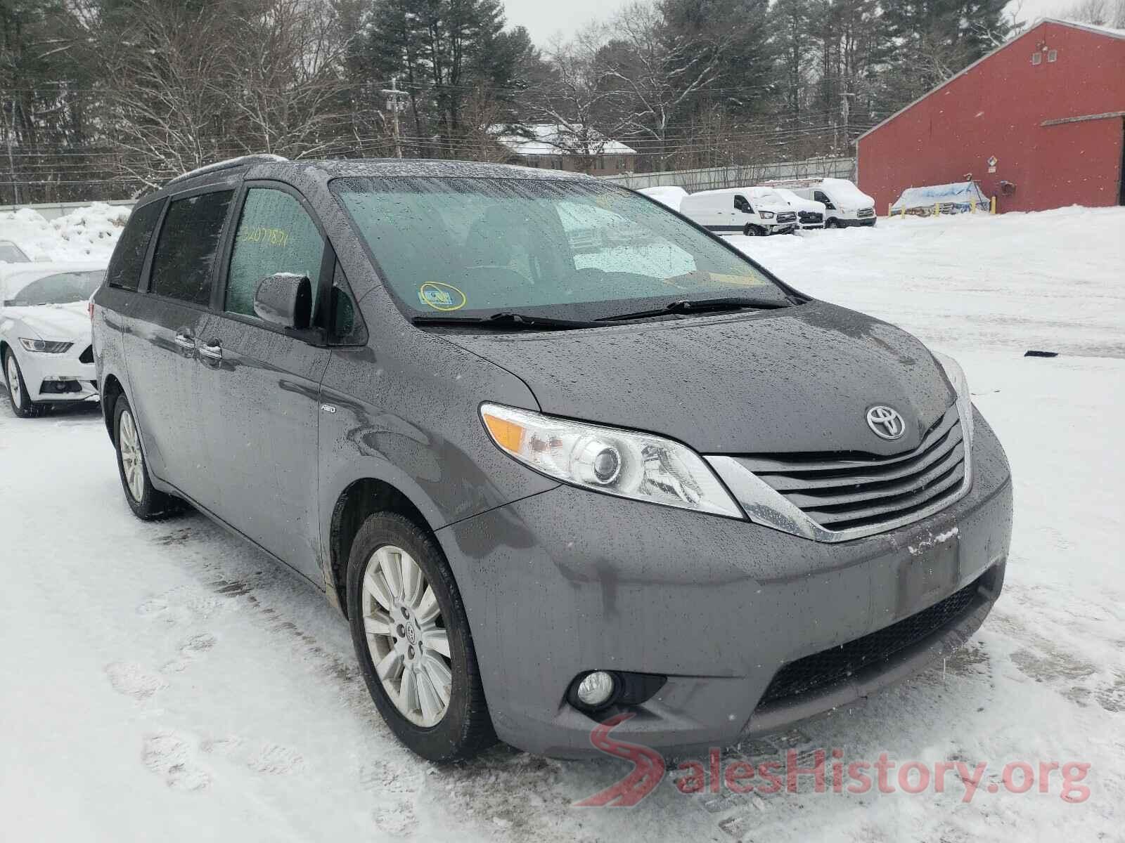 5TDDZ3DC2HS178319 2017 TOYOTA SIENNA