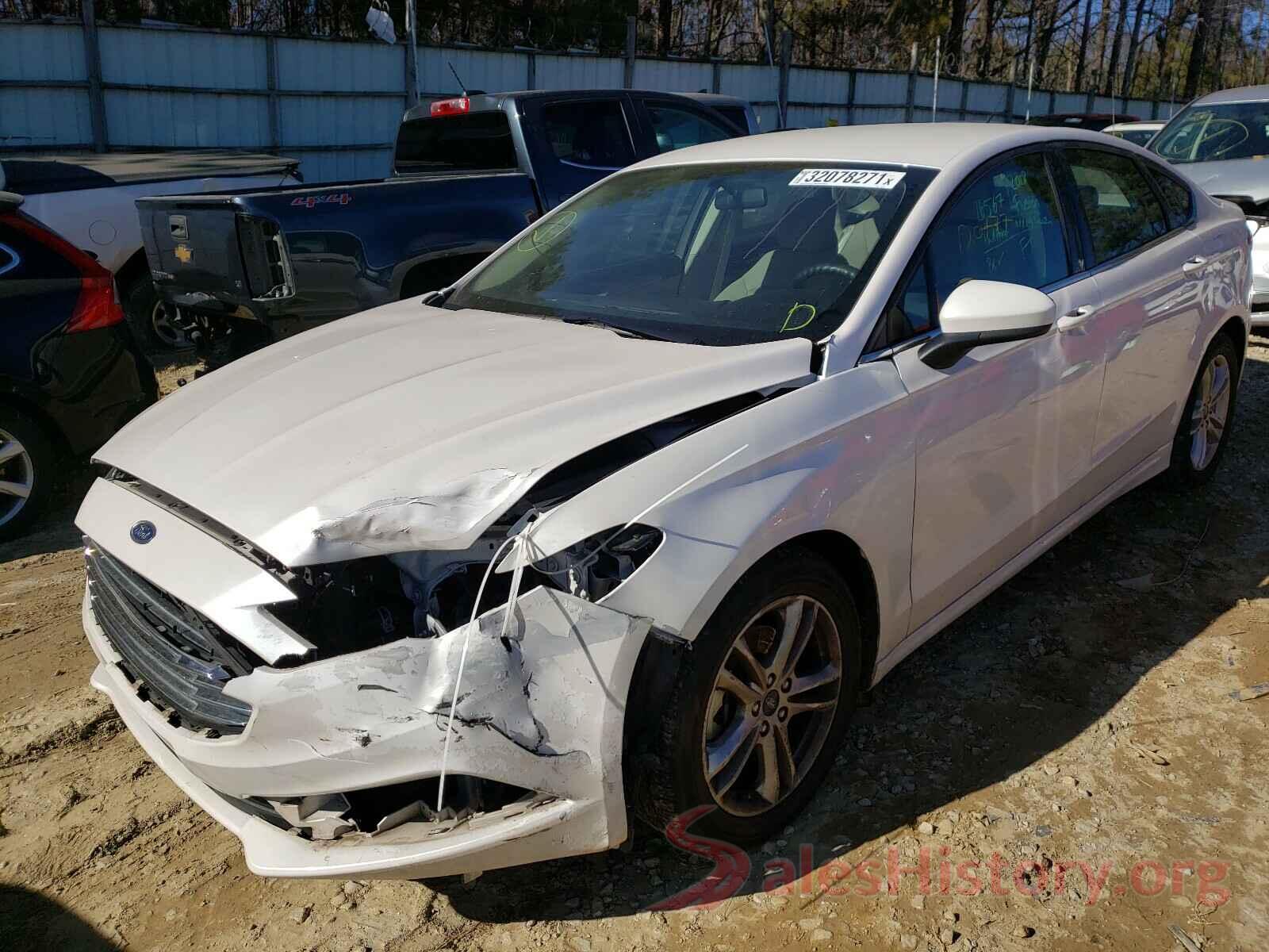 3FA6P0HD6JR261833 2018 FORD FUSION