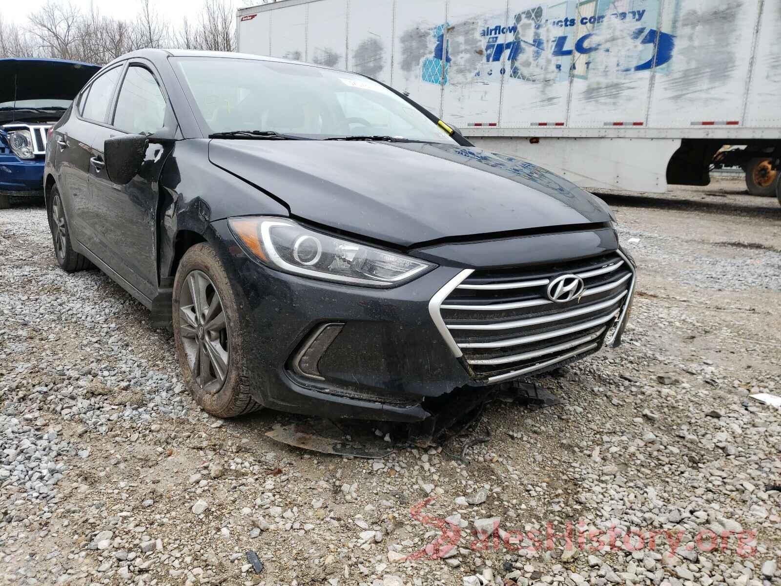 5NPD84LF8JH231444 2018 HYUNDAI ELANTRA