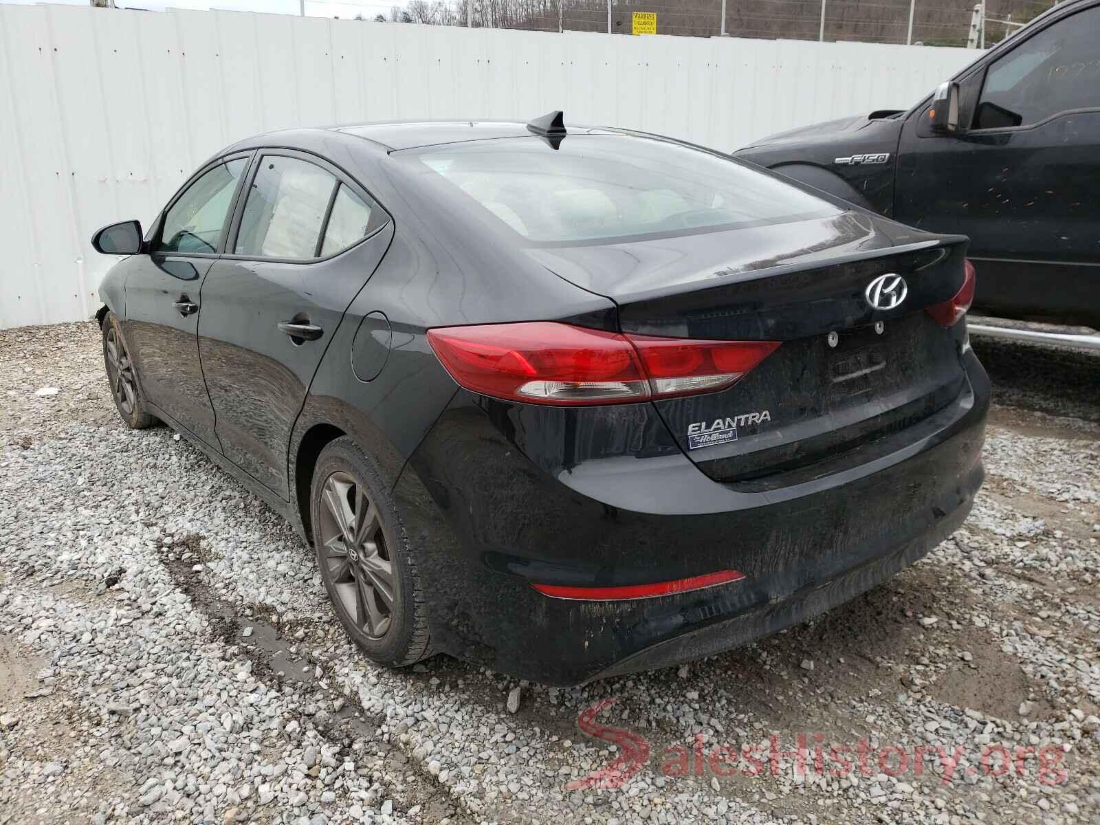 5NPD84LF8JH231444 2018 HYUNDAI ELANTRA