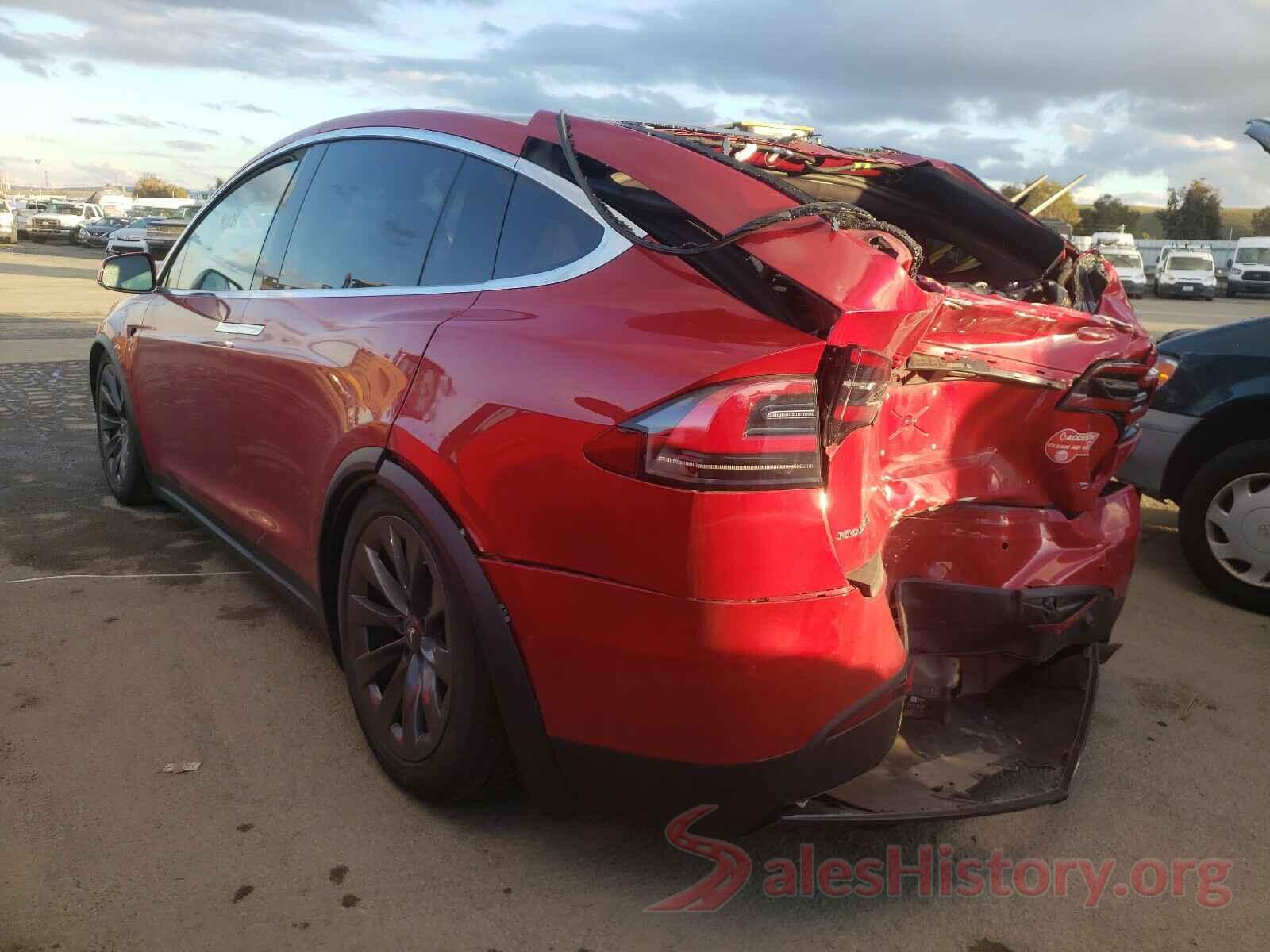 5YJXCAE2XJF091187 2018 TESLA MODEL X