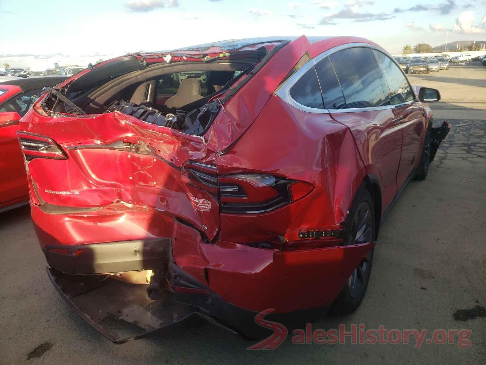 5YJXCAE2XJF091187 2018 TESLA MODEL X