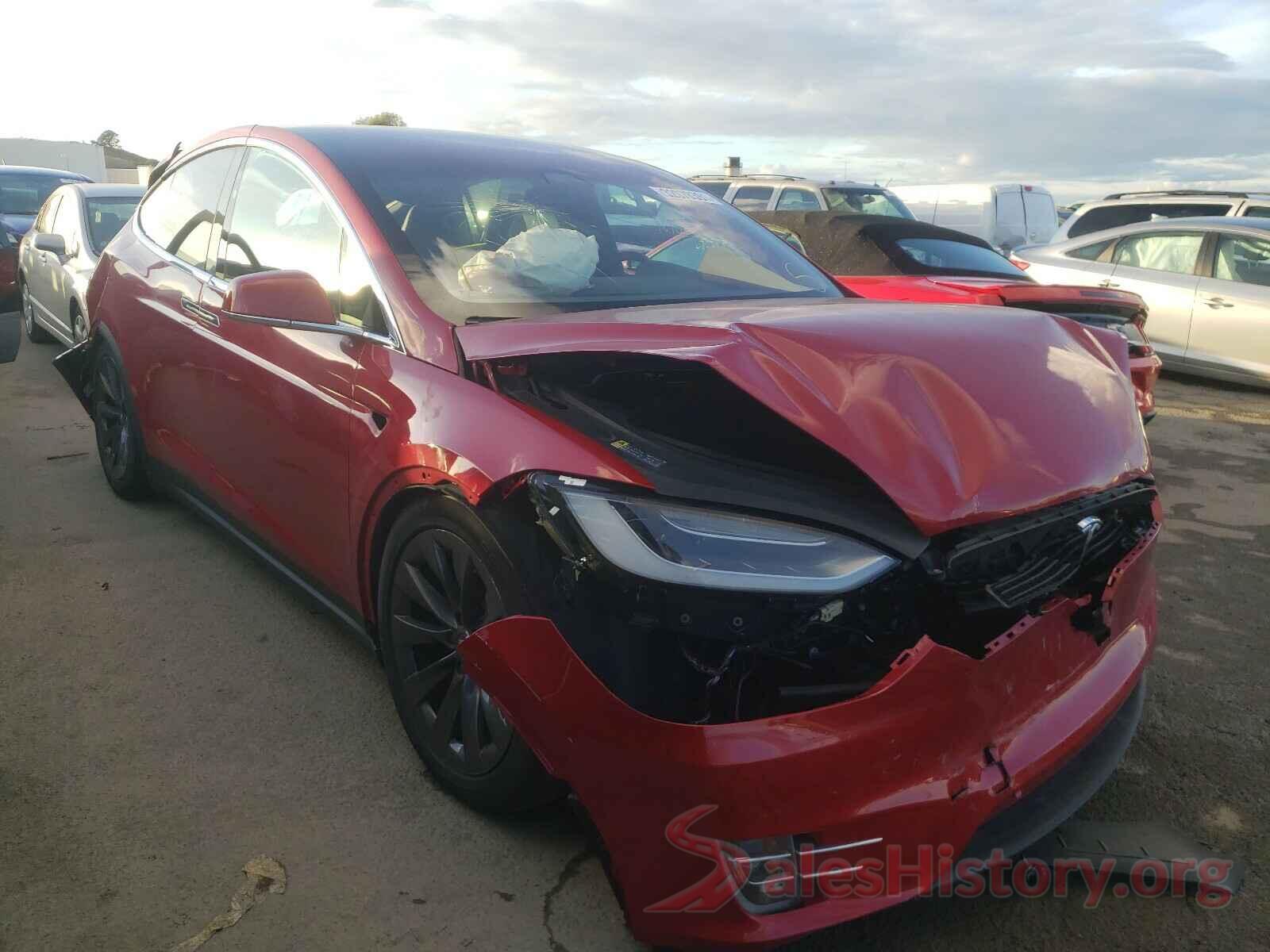 5YJXCAE2XJF091187 2018 TESLA MODEL X