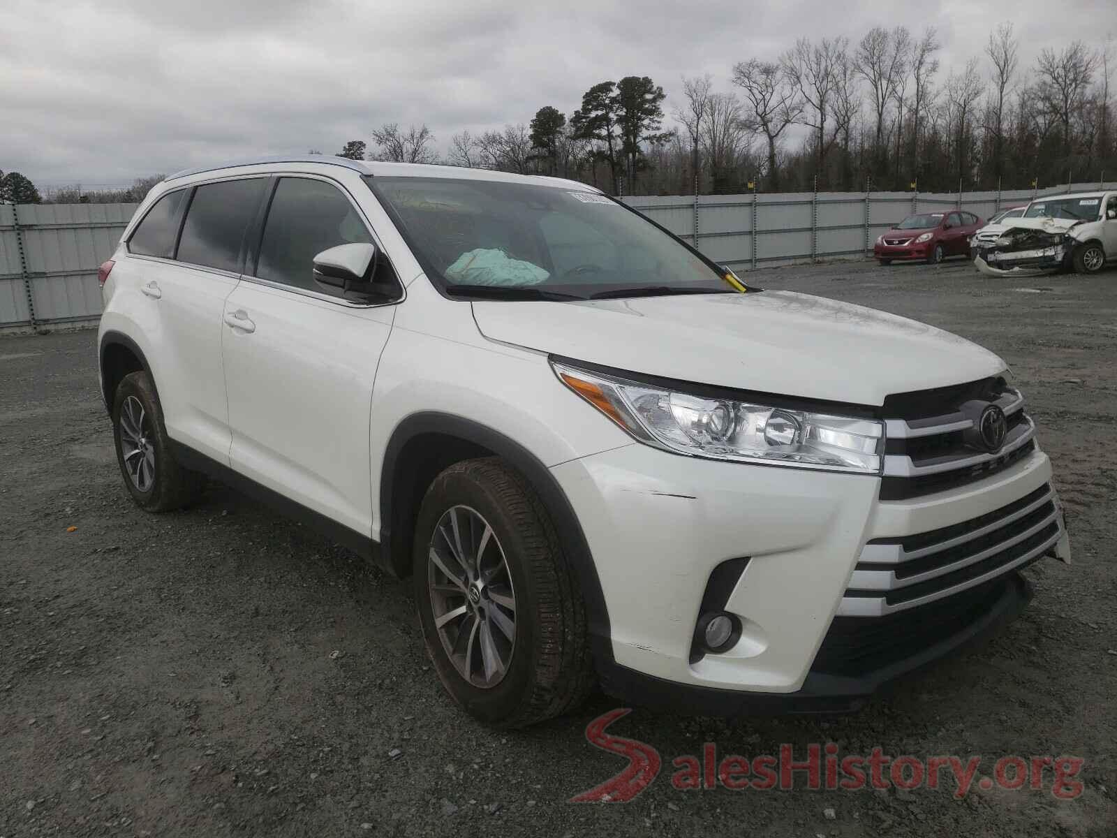 5TDKZRFH3KS318274 2019 TOYOTA HIGHLANDER