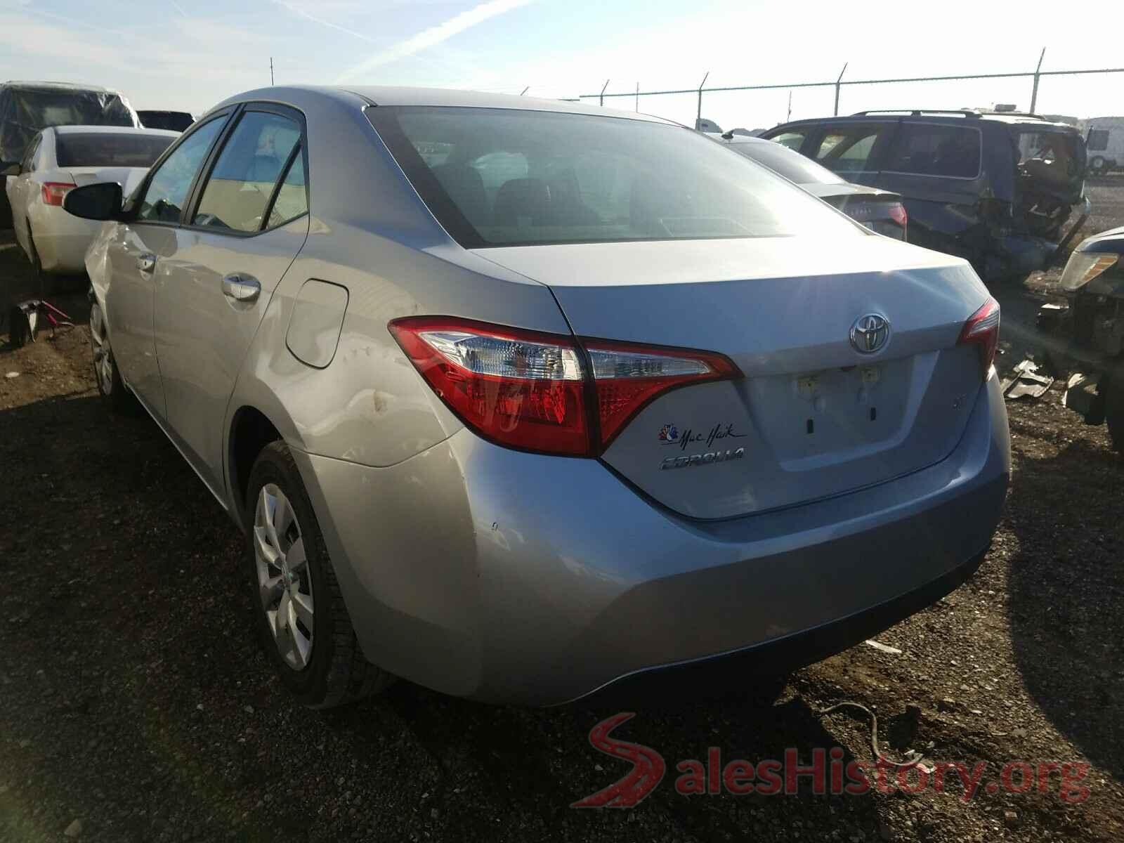 5YFBURHE0GP393662 2016 TOYOTA COROLLA