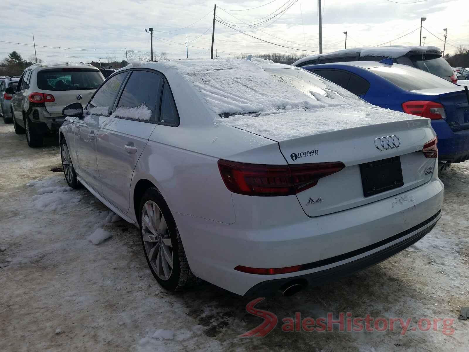 WAUDNAF42JA010444 2018 AUDI A4