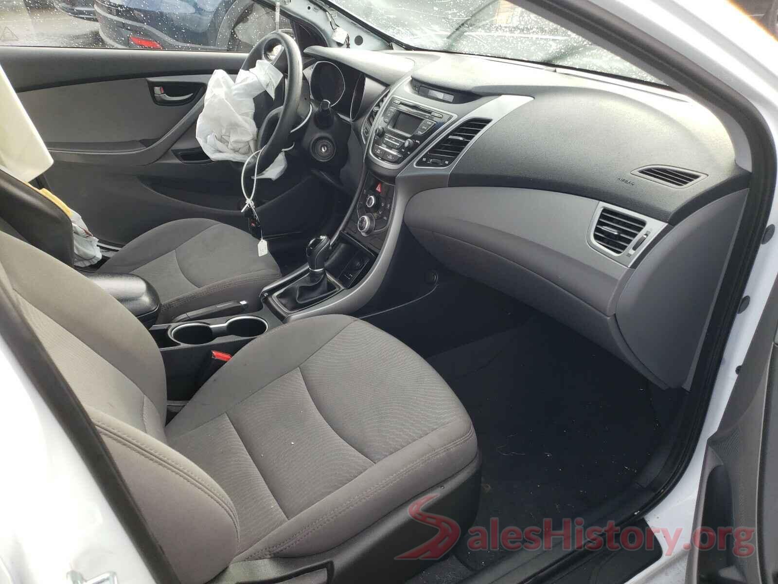 5NPDH4AE1GH721856 2016 HYUNDAI ELANTRA